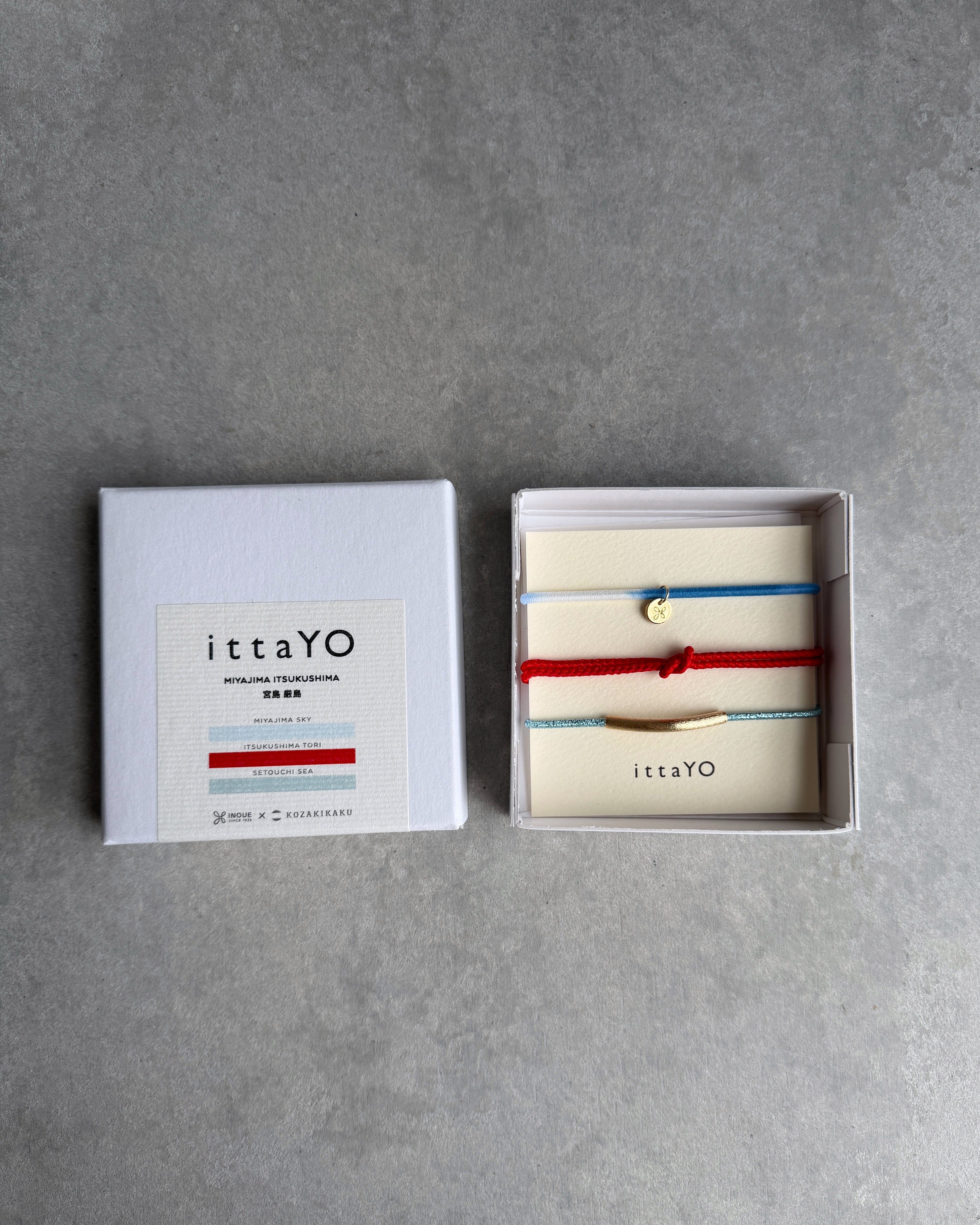 ittaYO hair tie/bracelet set