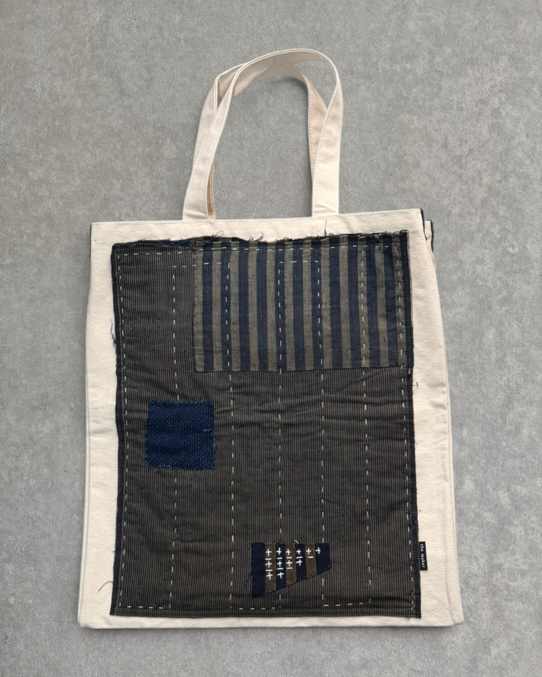 'm' for the maker : kinship tote bag