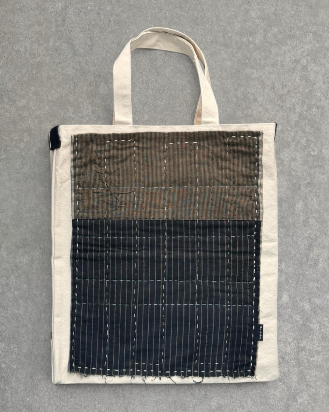 'm' for the maker : kinship tote bag