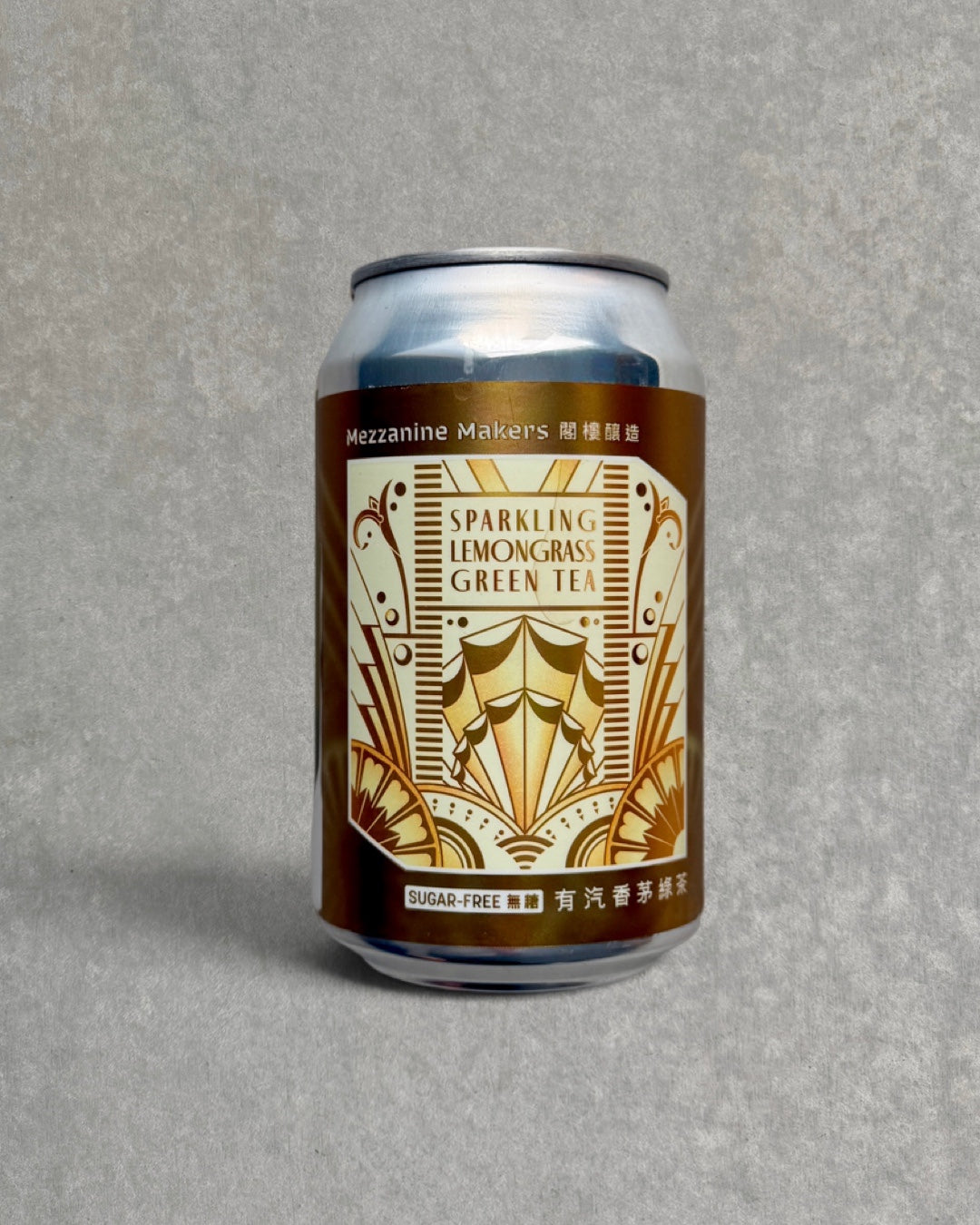 Mezzanine Makers : Sparkling Lemongrass Green Tea 330ml