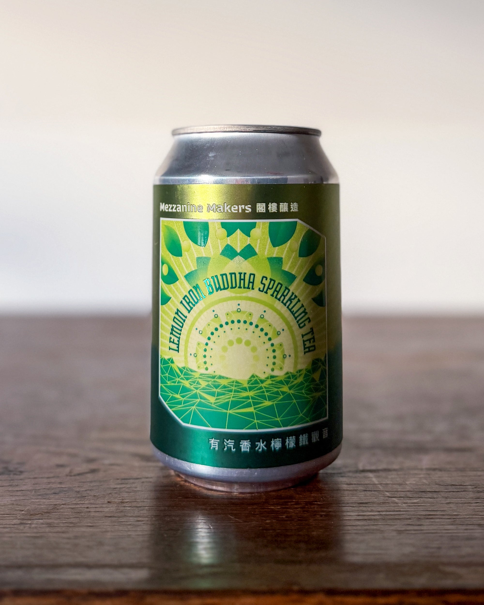 Mezzanine Makers : lemon iron buddha sparkling tea 330ml