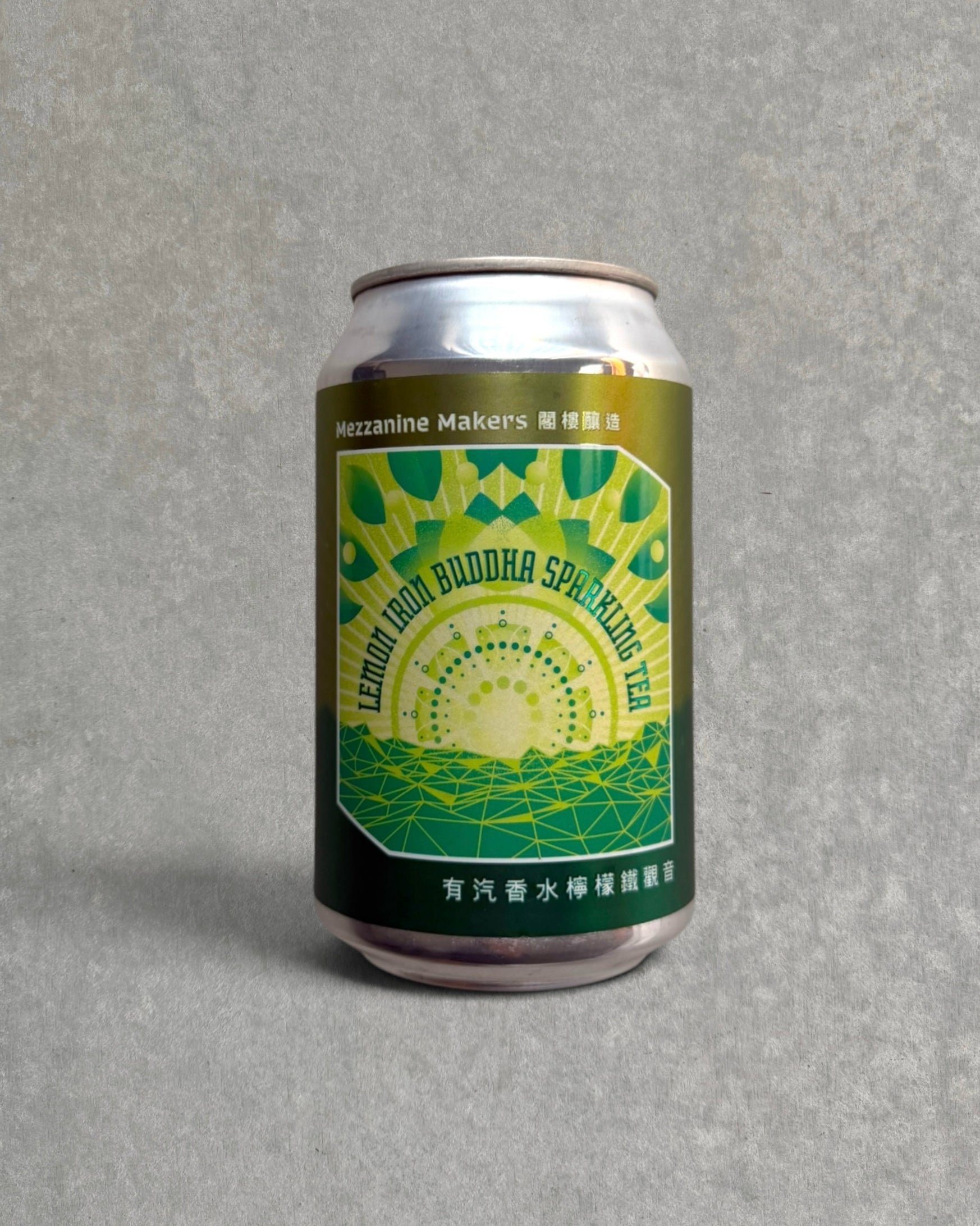 Mezzanine Makers : lemon iron buddha sparkling tea 330ml