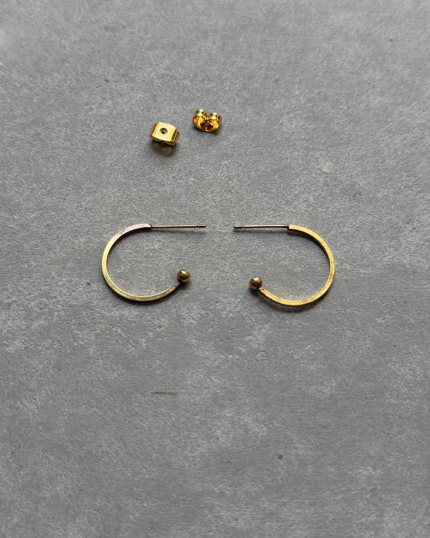 milk-toast : wayward hoop earrings