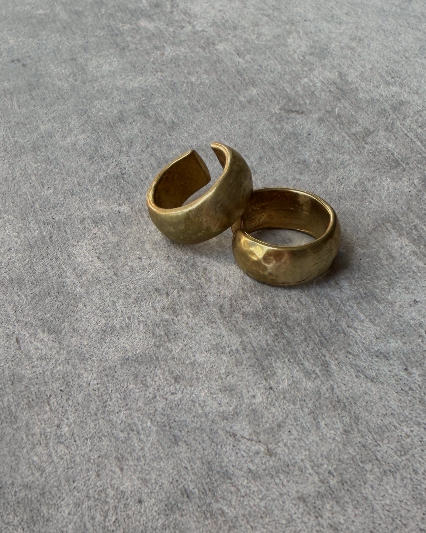 milk-toast : curiosity brass ear cuff