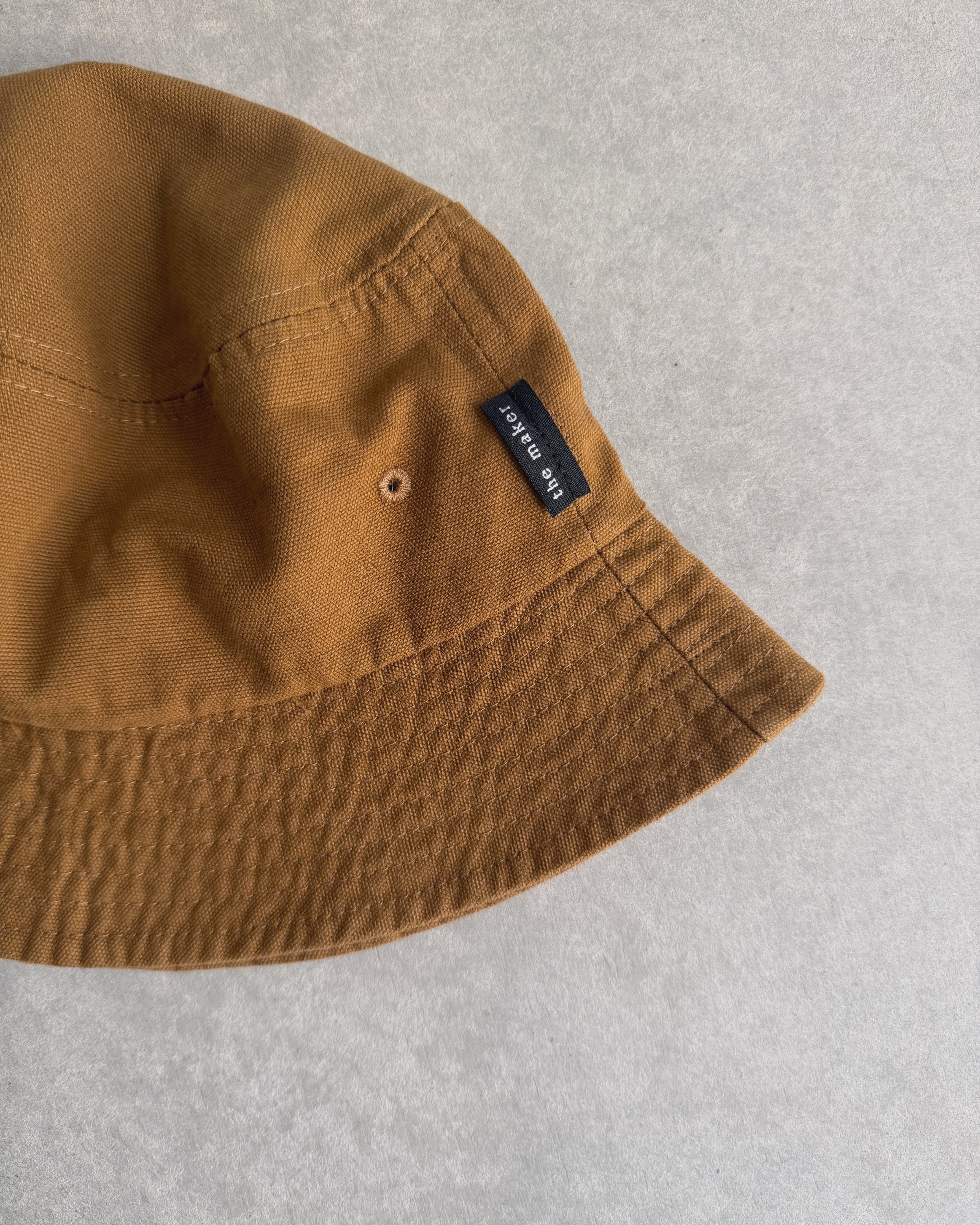 'm' for the maker : natsu bucket hat in nutmeg