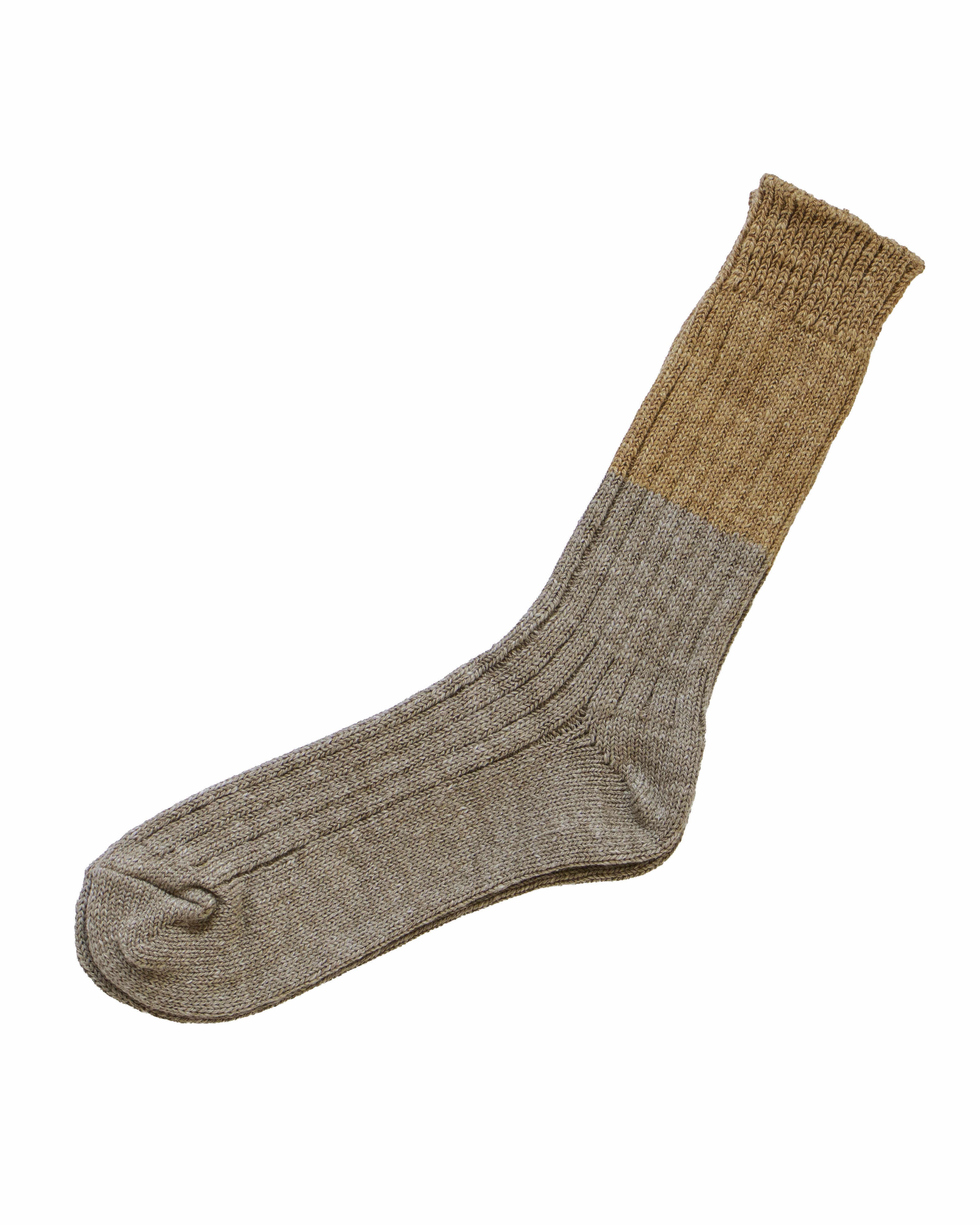 nishiguchi kutsushita : boston wool cotton slab socks