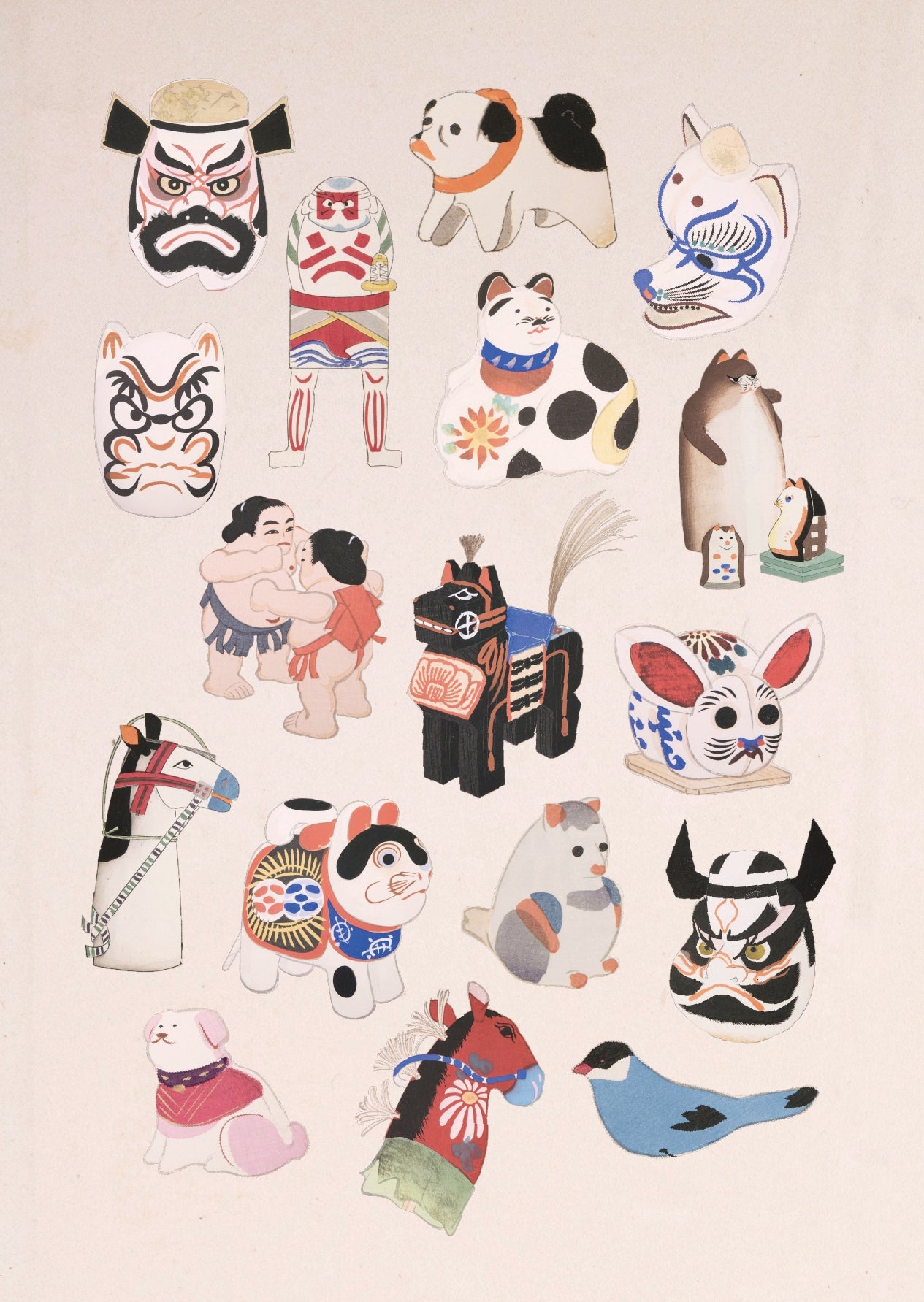 kiku print / A3 print : omocha