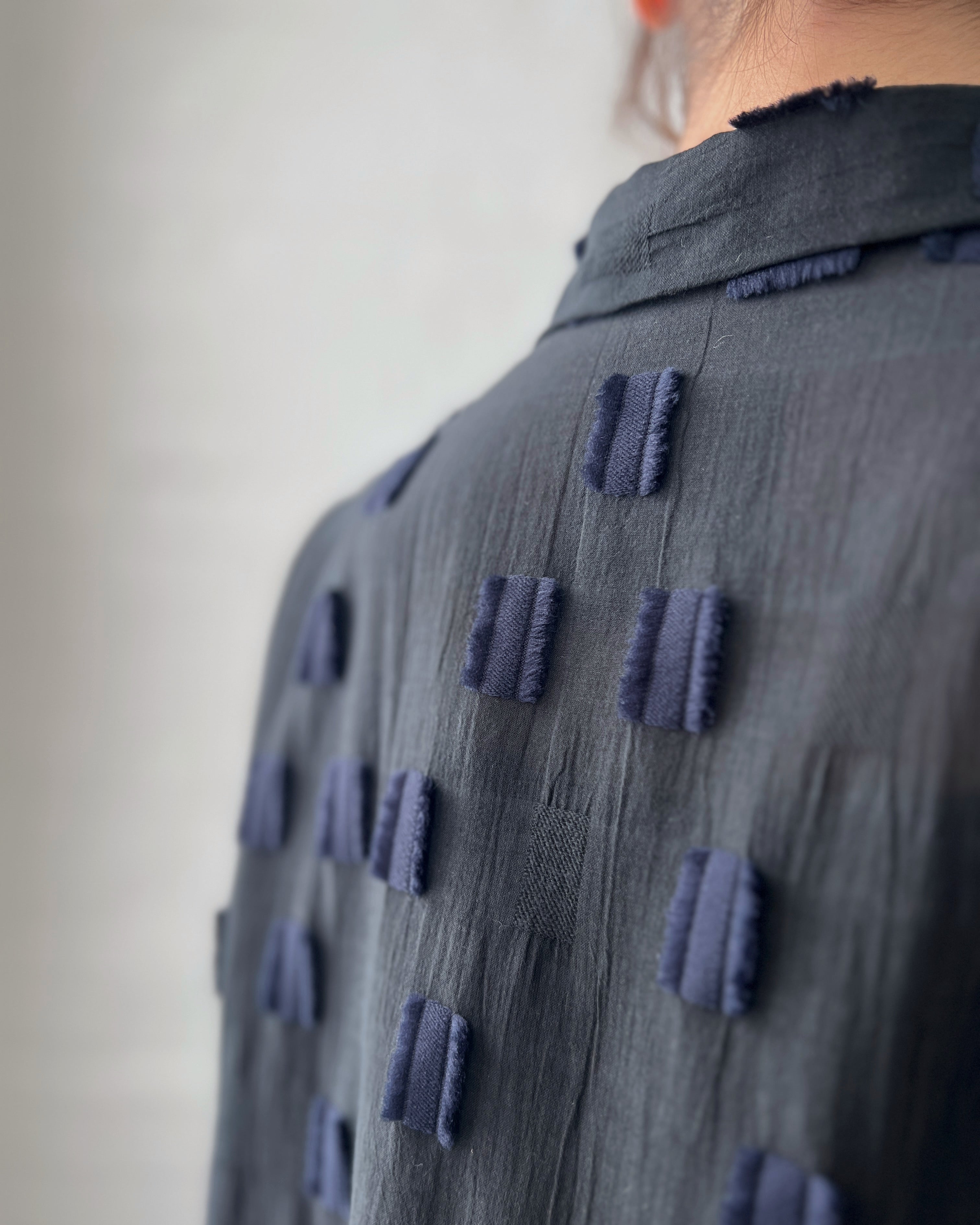 LJ struthers : cotton feature shirt
