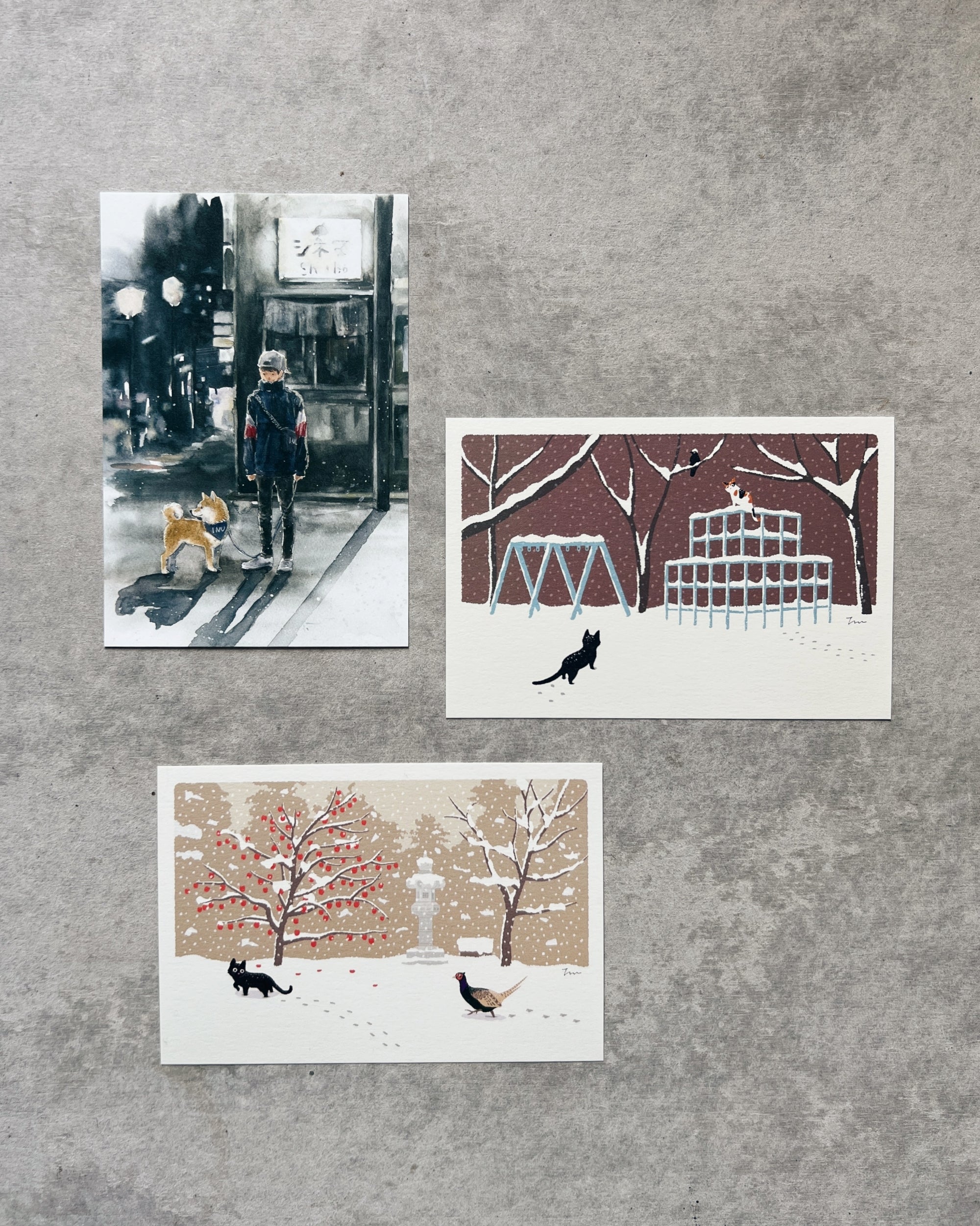 mori nori : japanese postcards