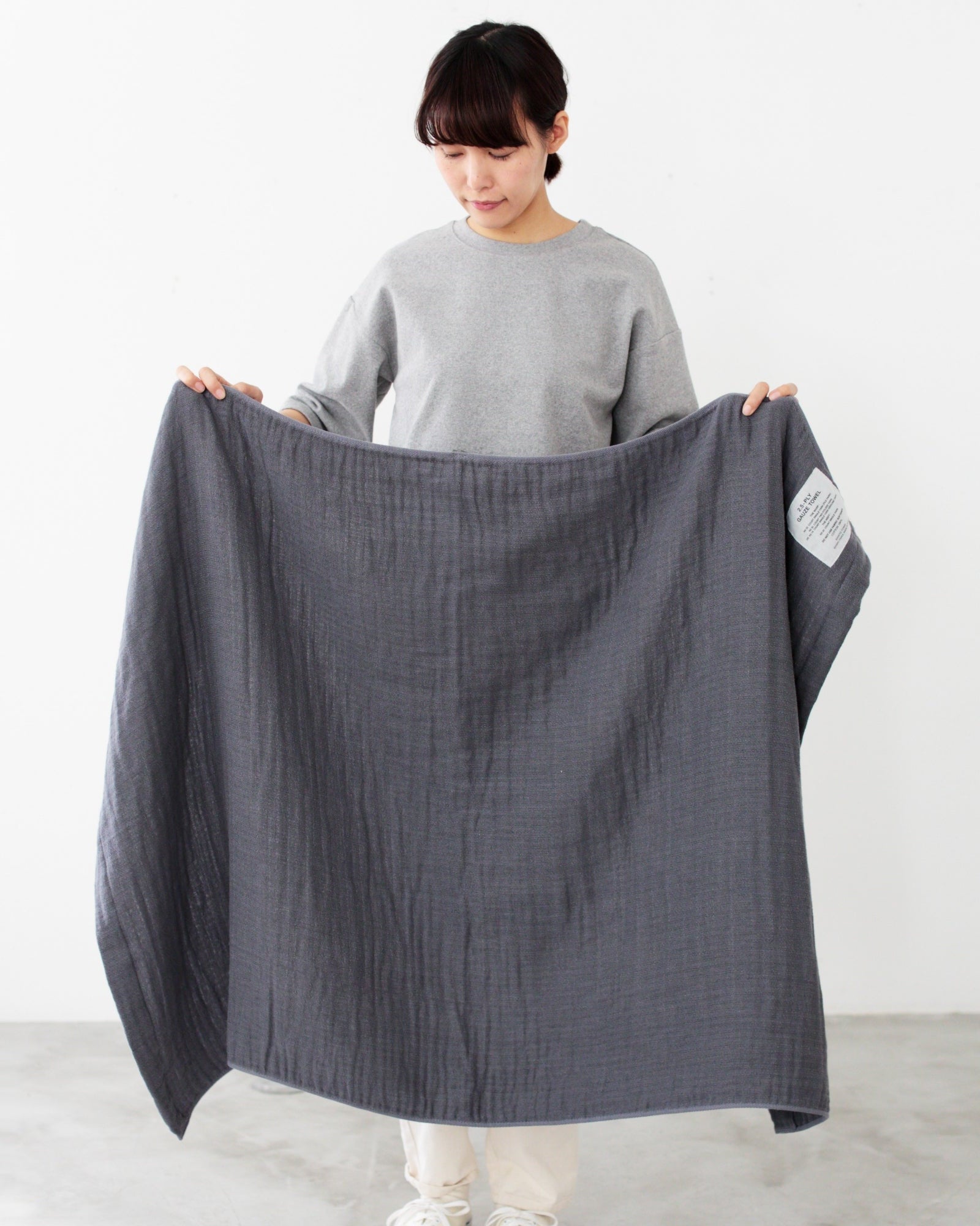 SHINTO TOWEL : 2.5 ply gauze large bath towel
