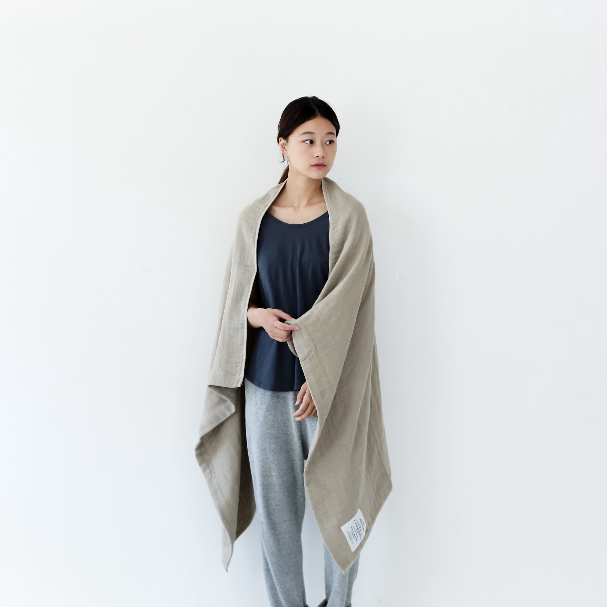 SHINTO TOWEL : 2.5 ply gauze large bath towel