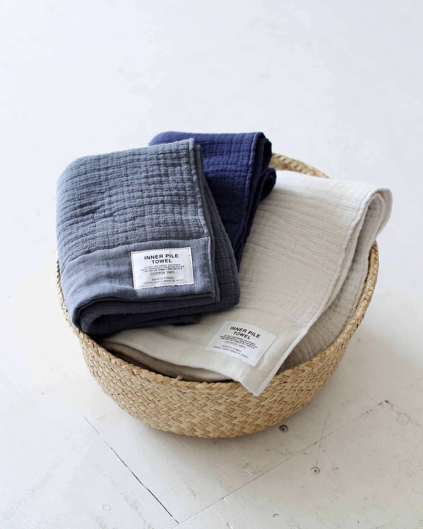 SHINTO TOWEL : inner pile bath towel