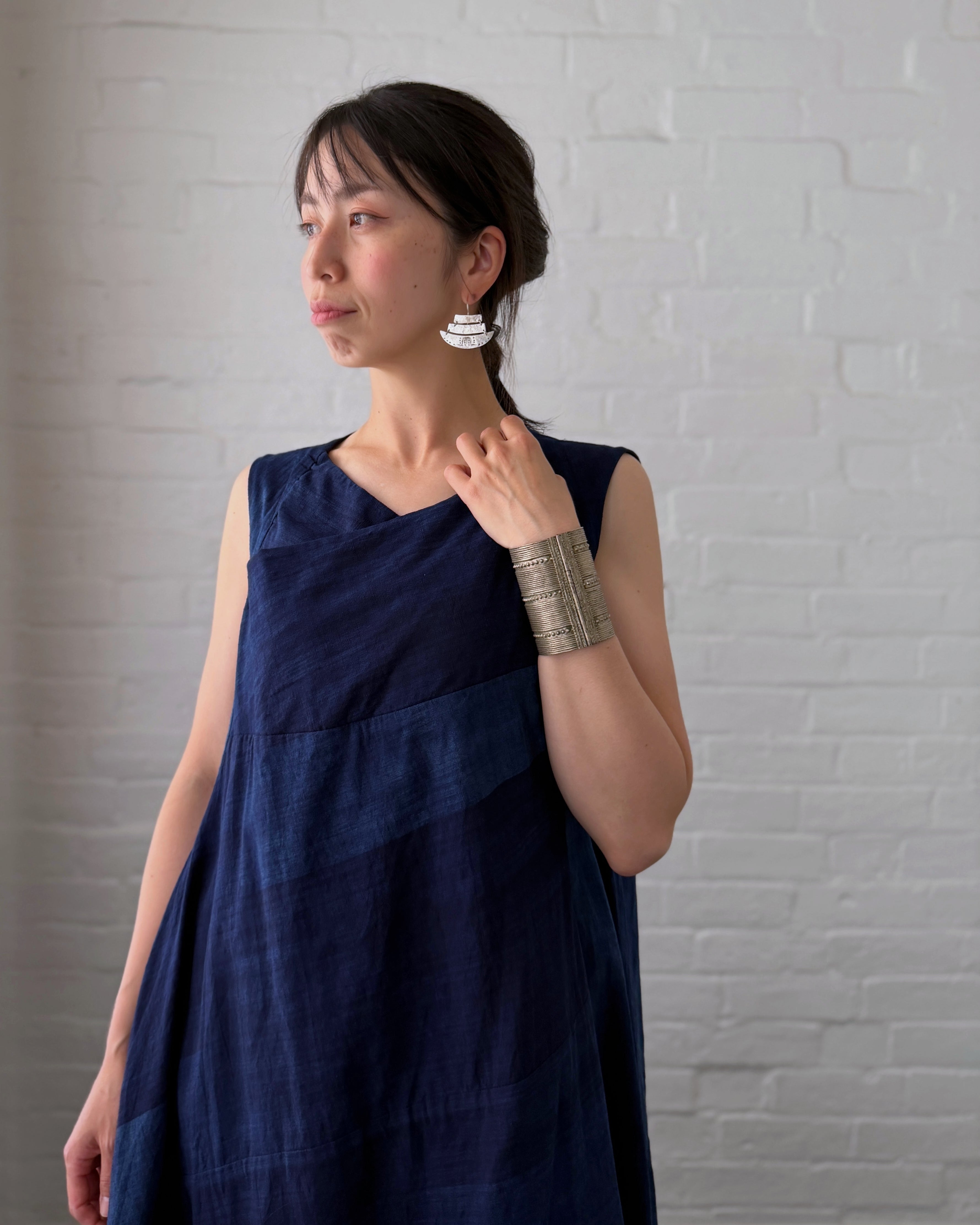 Kasuri : indigo dress