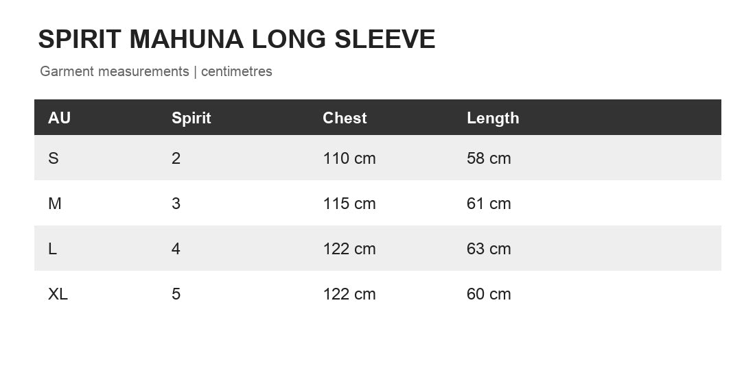 Sunray Spirit : mahuna long sleeve t-shirt in dark slate