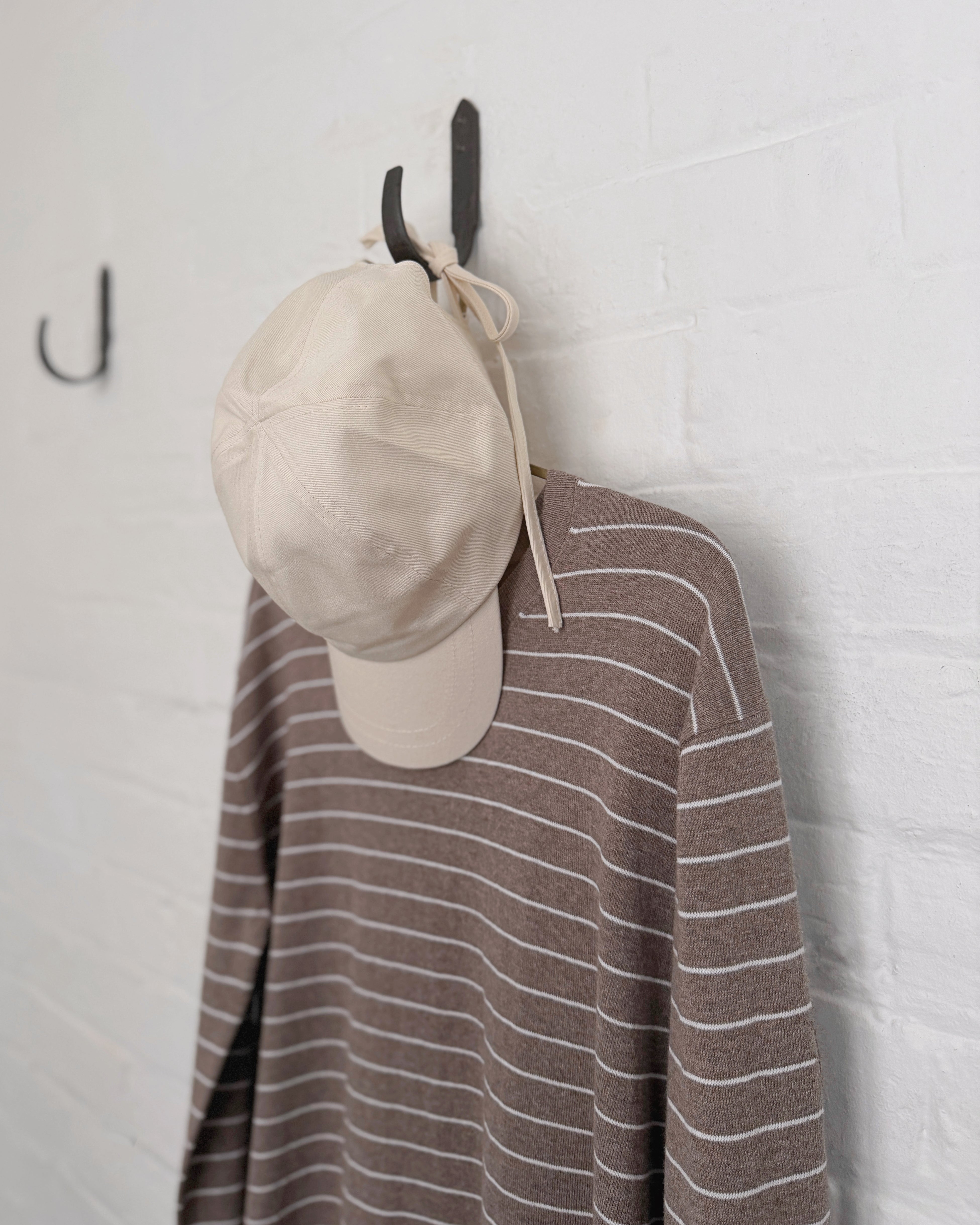 cashmerism : cotton cashmere striped long sleeve tee