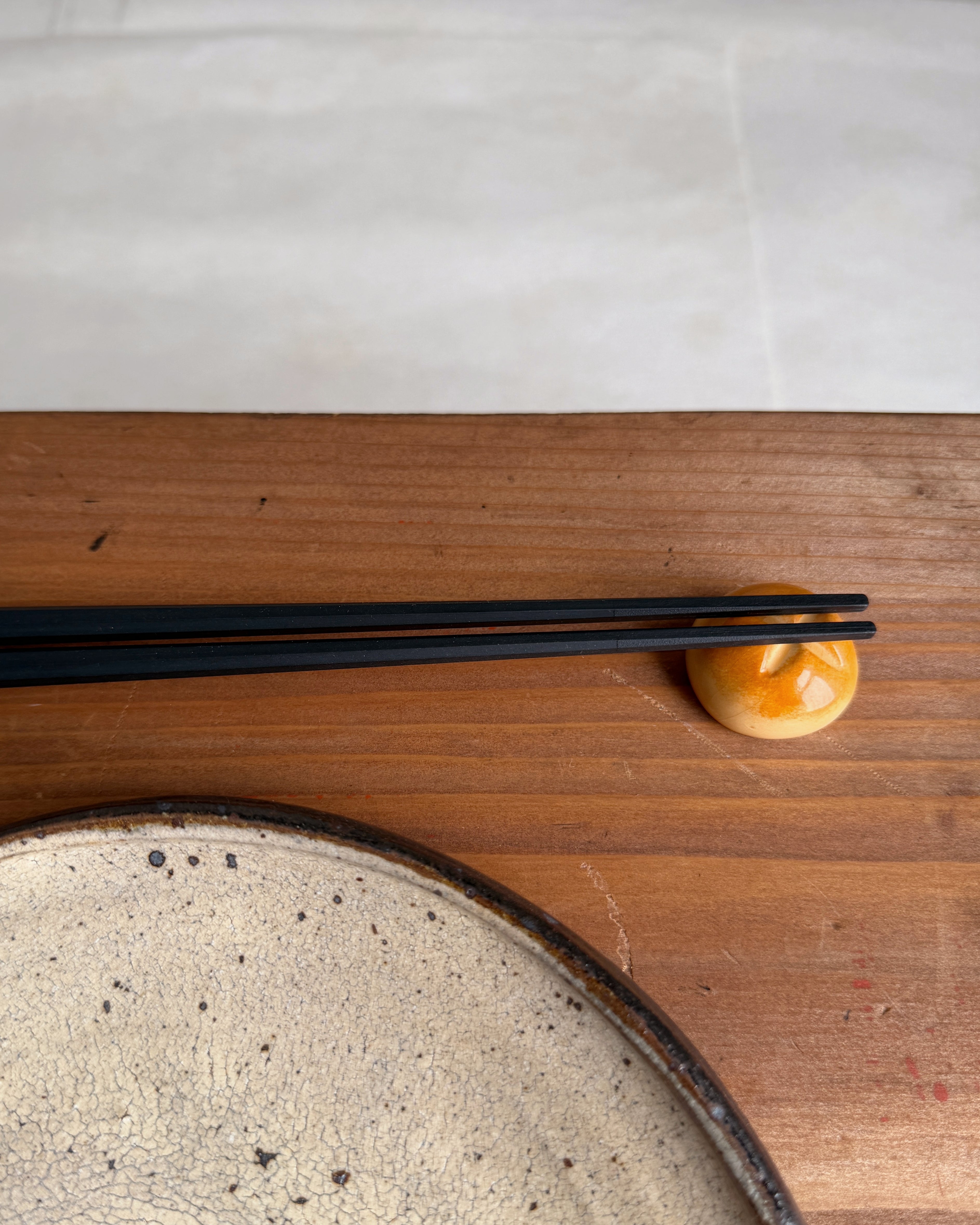 chopstick rests : breakfast