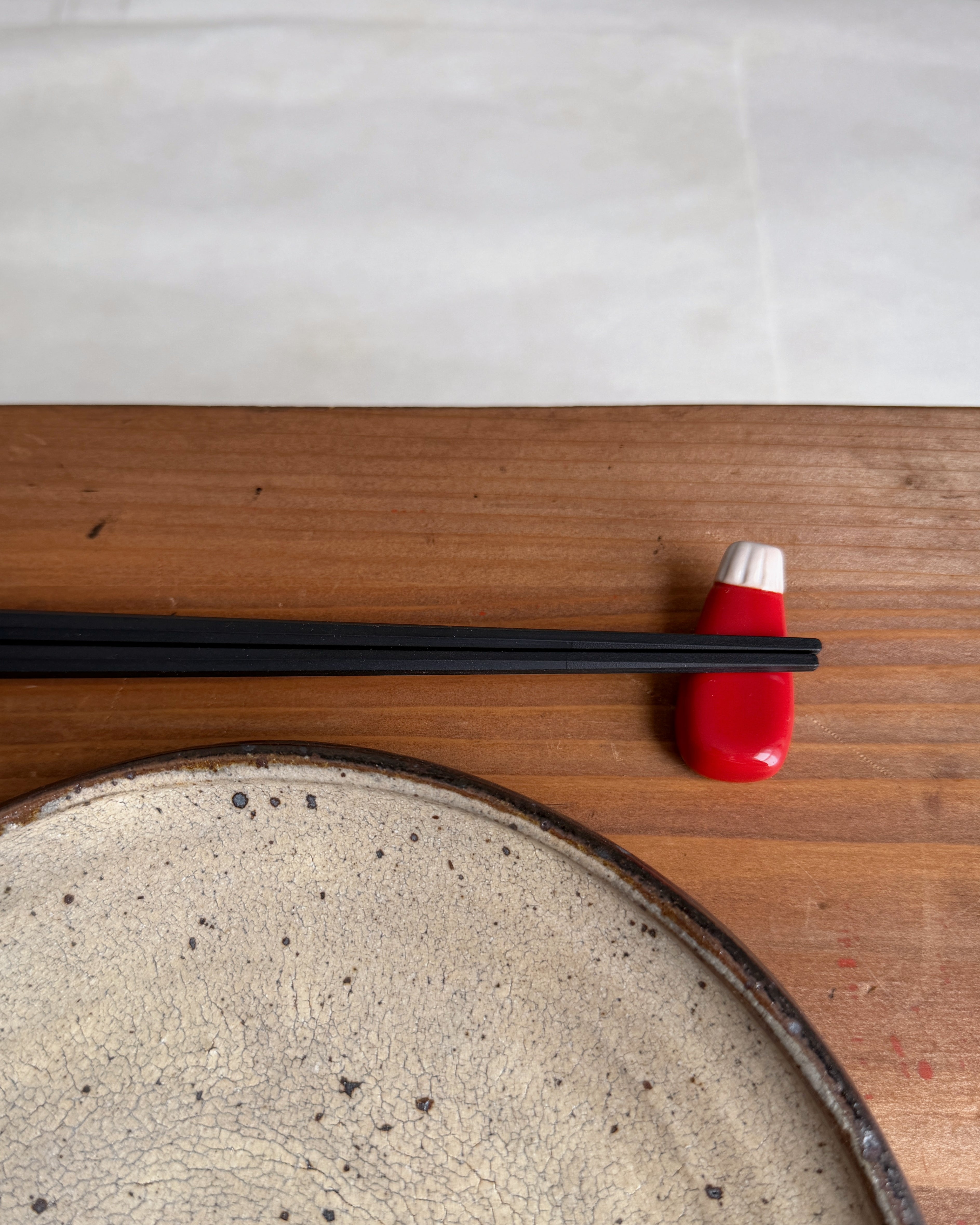 chopstick rests : dinner