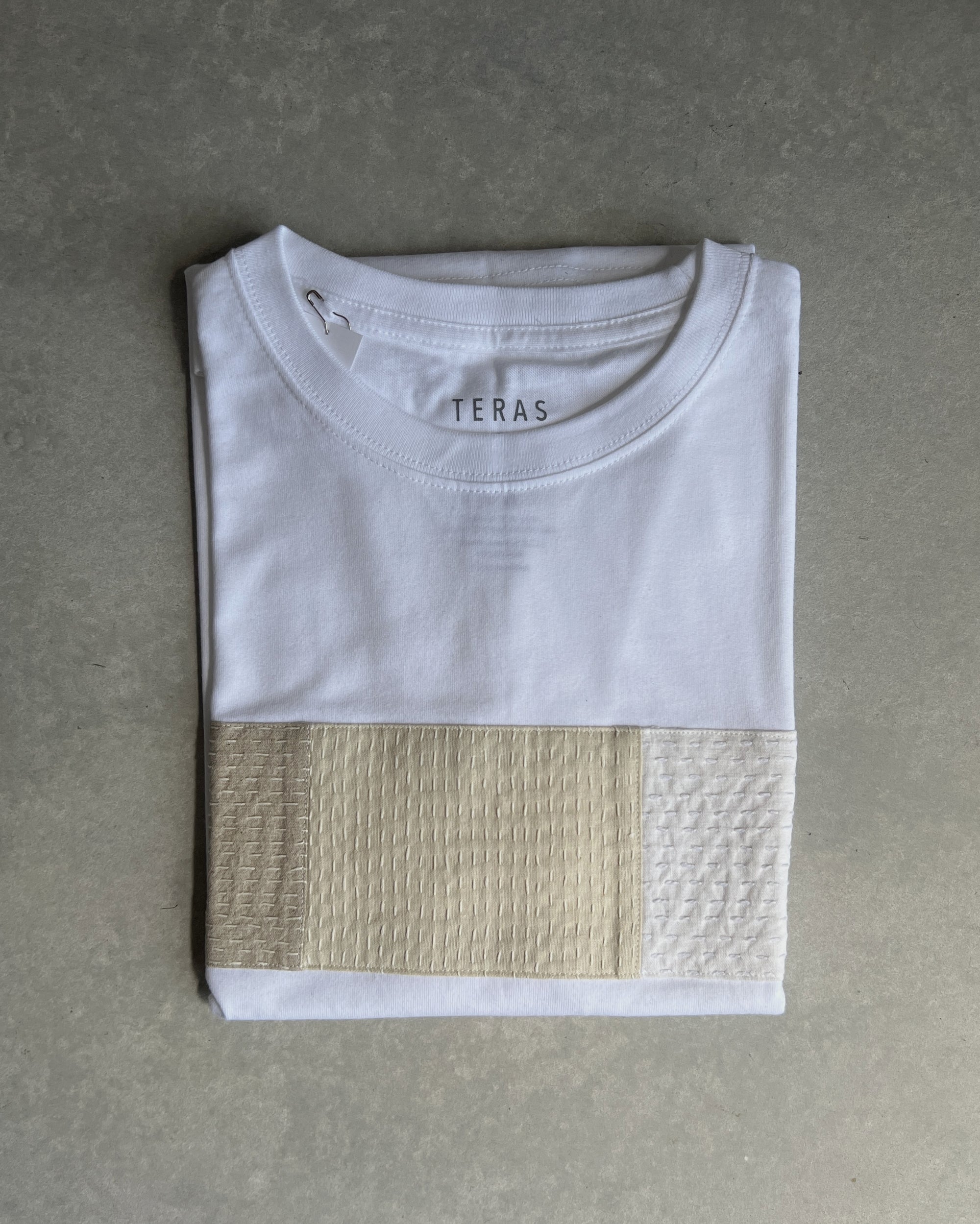 TERAS : sashiko t-shirt