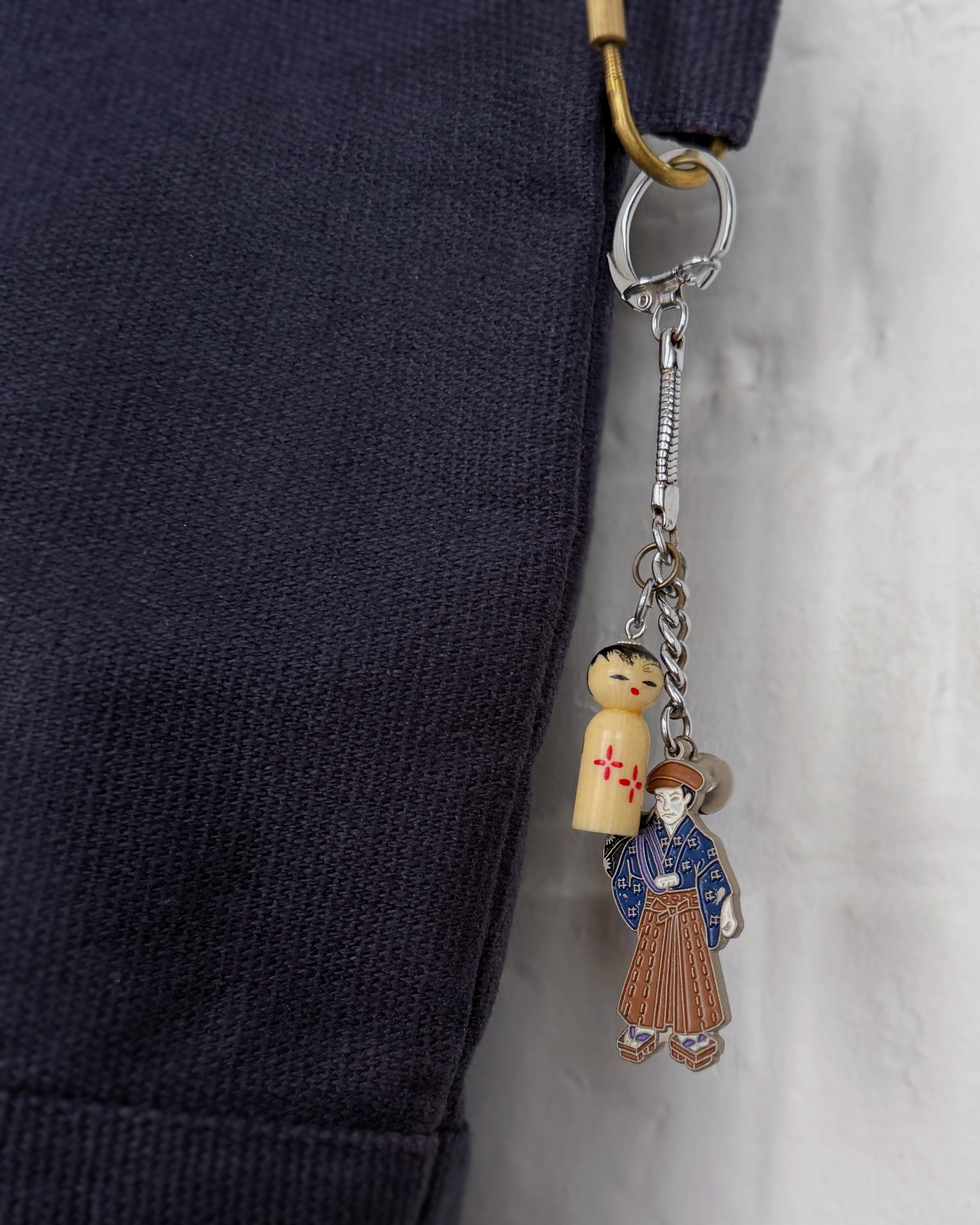 vintage Japanese key rings