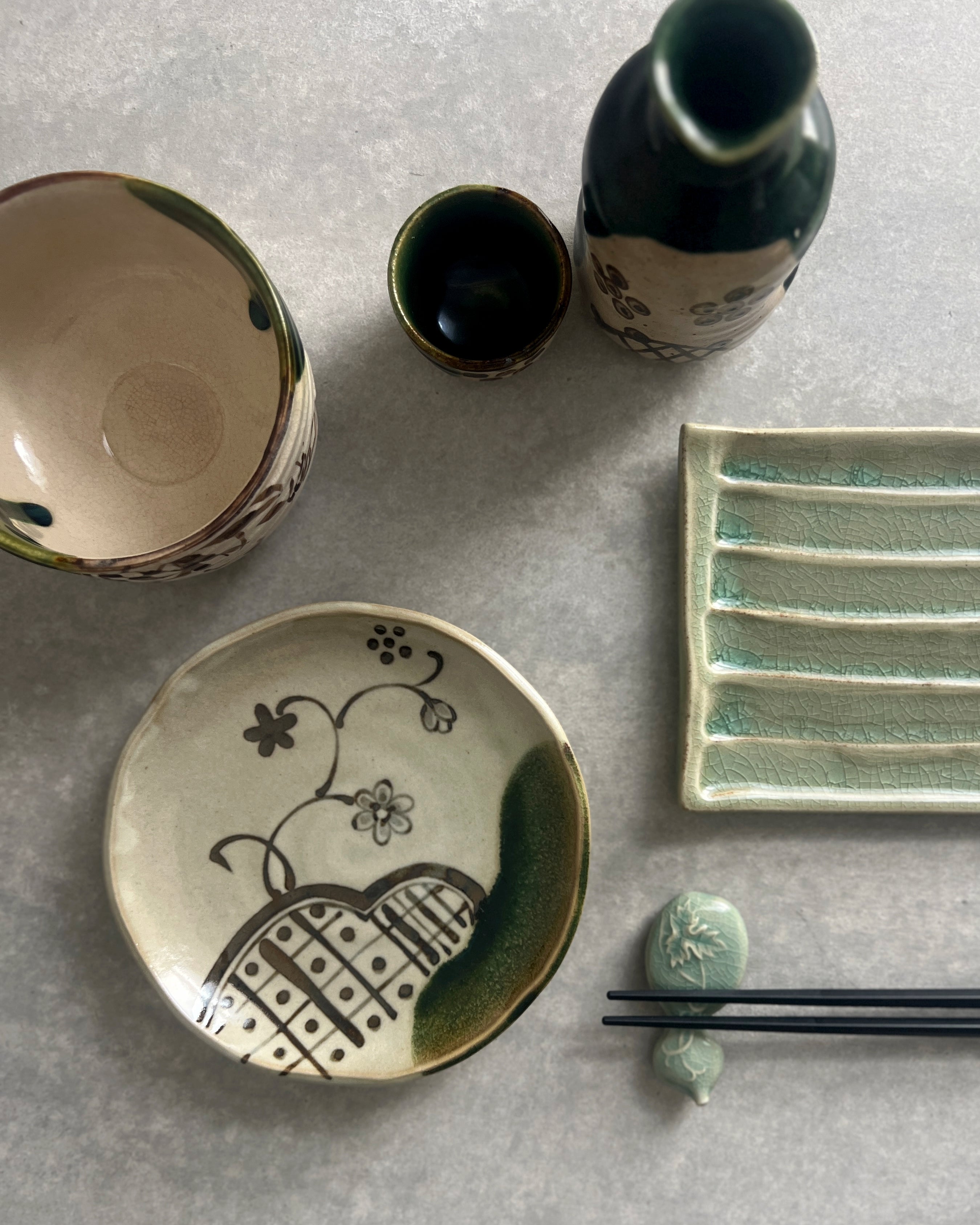 vintage chopstick rests