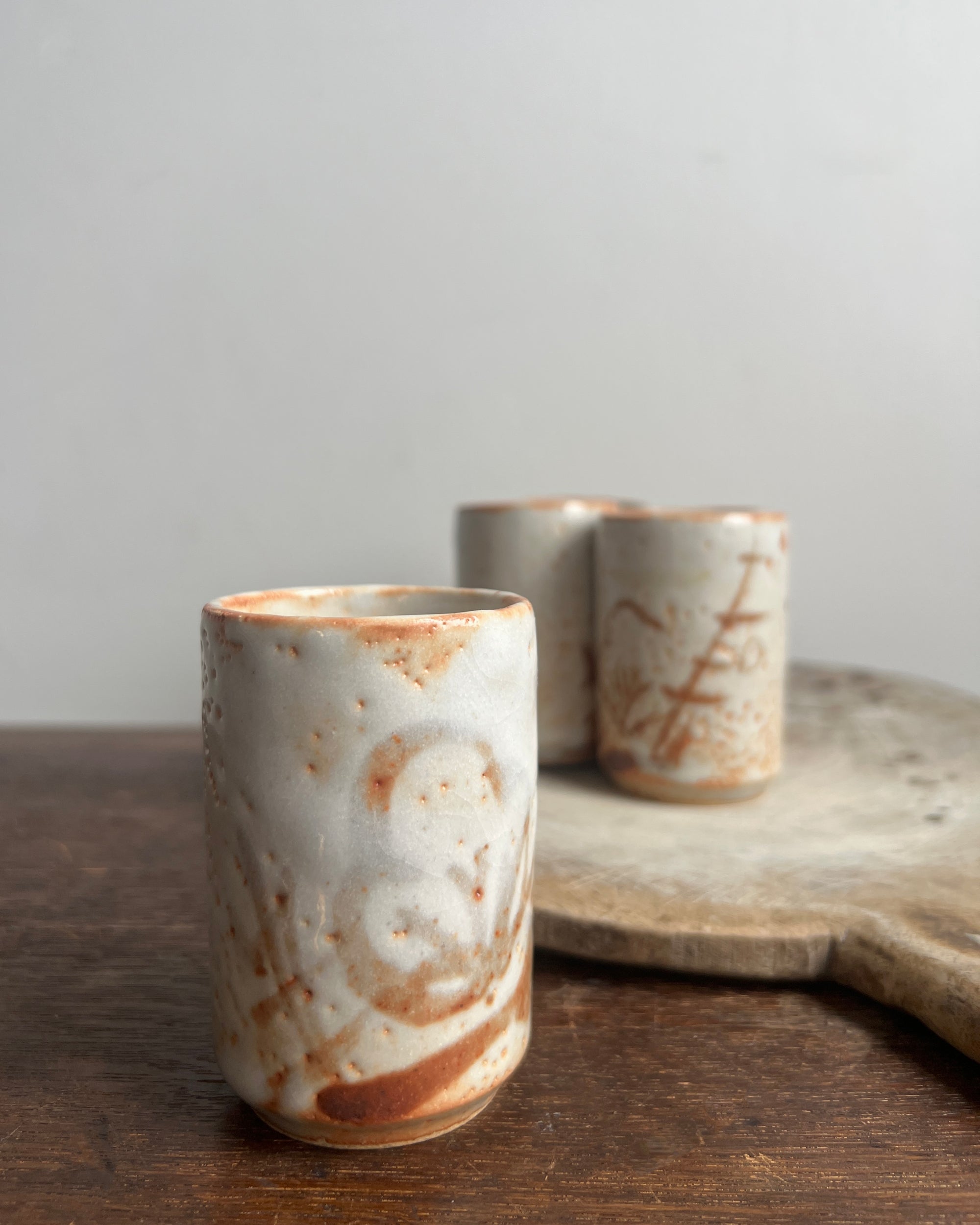 vintage ceramic cup