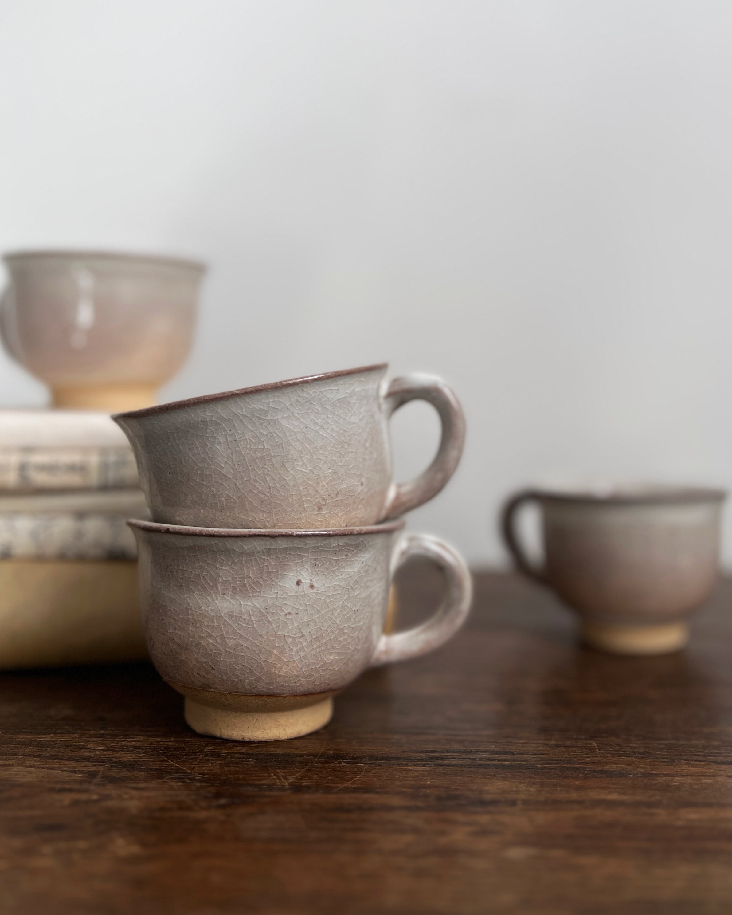 vintage ceramic cup