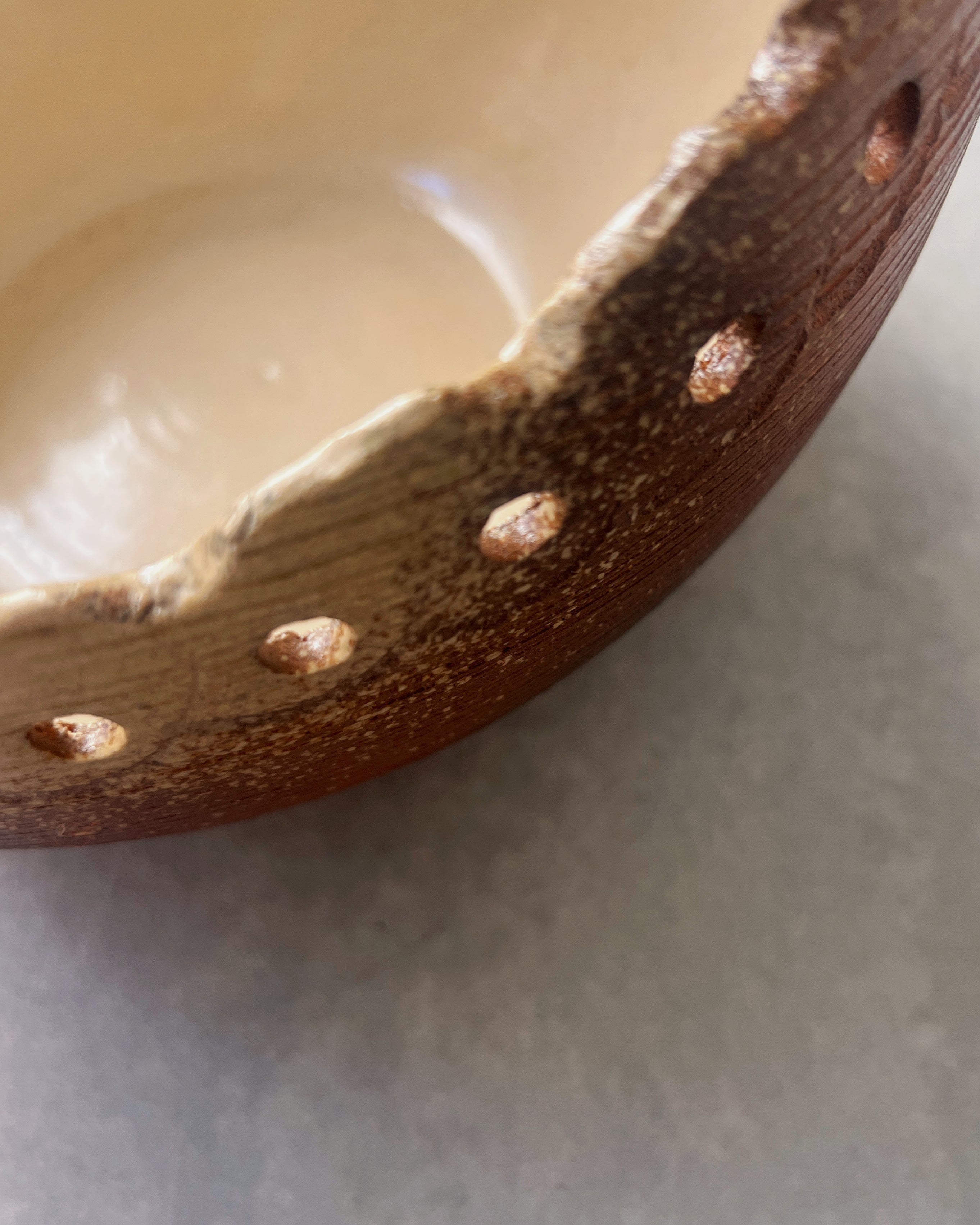 vintage ceramic vessel