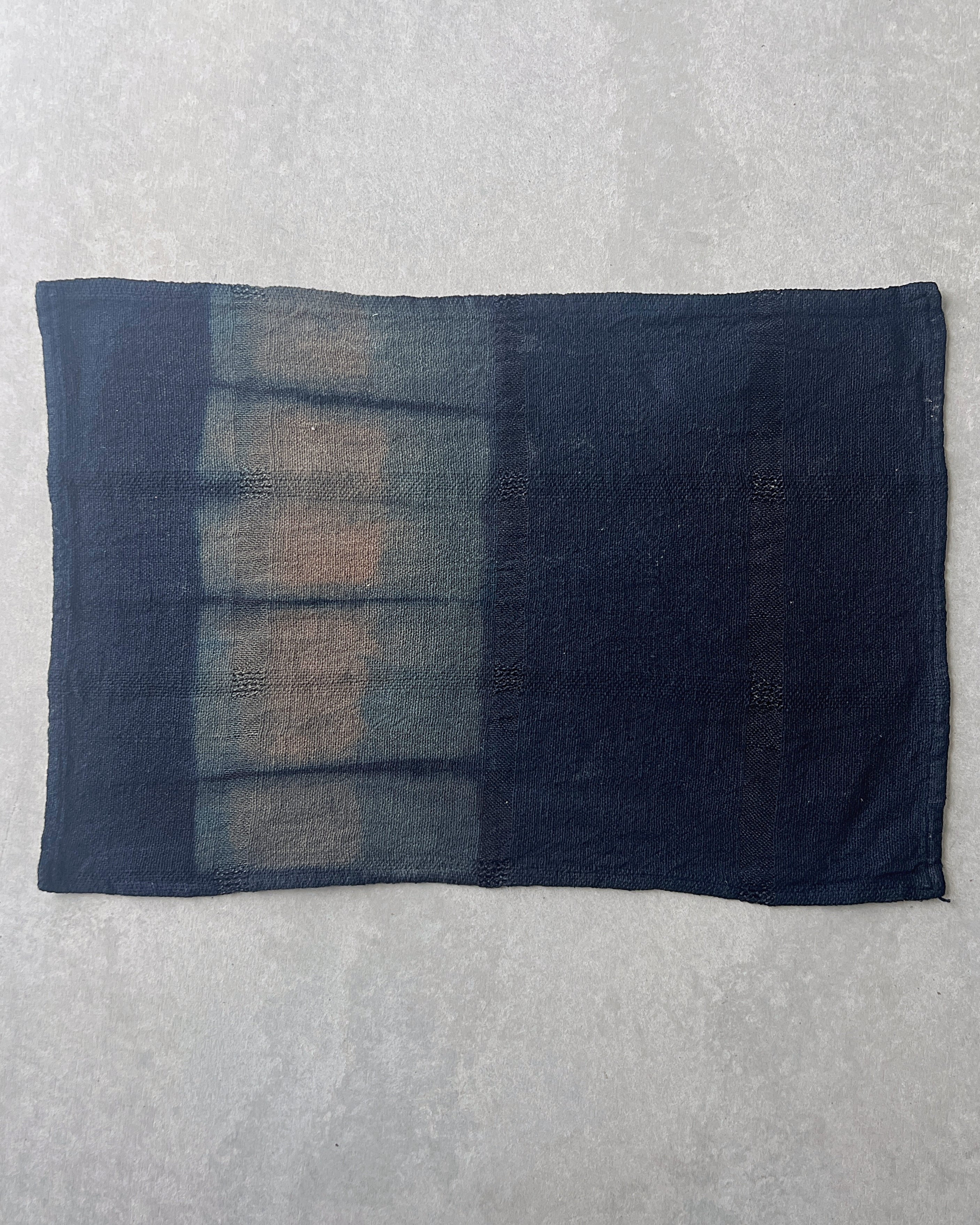 hand dyed indigo cloth