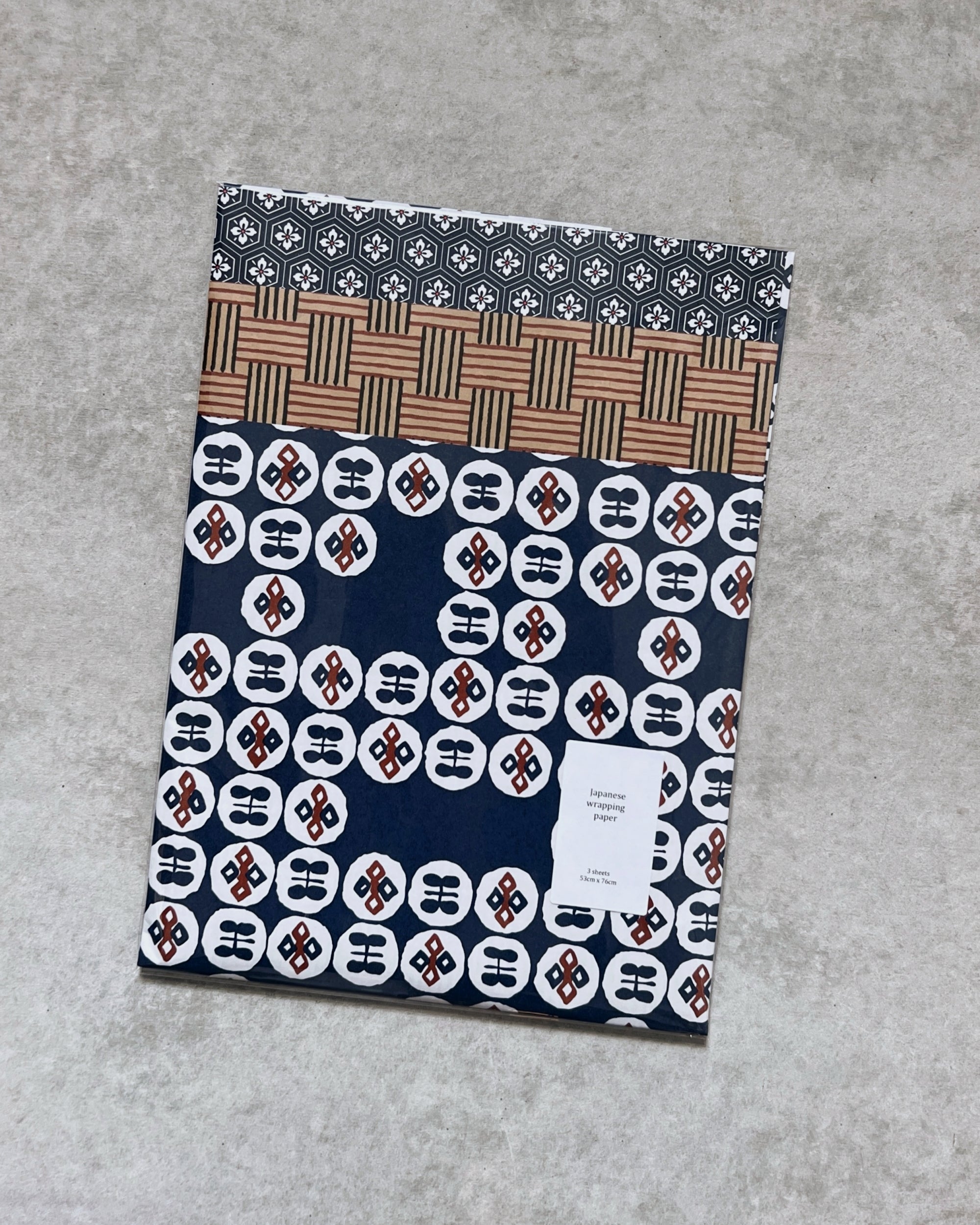 Japanese wrapping paper pack
