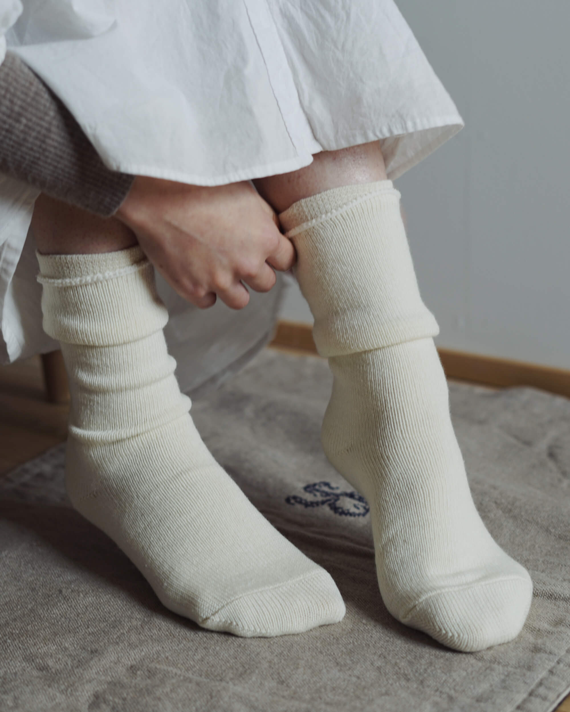 wool silk layered sock set