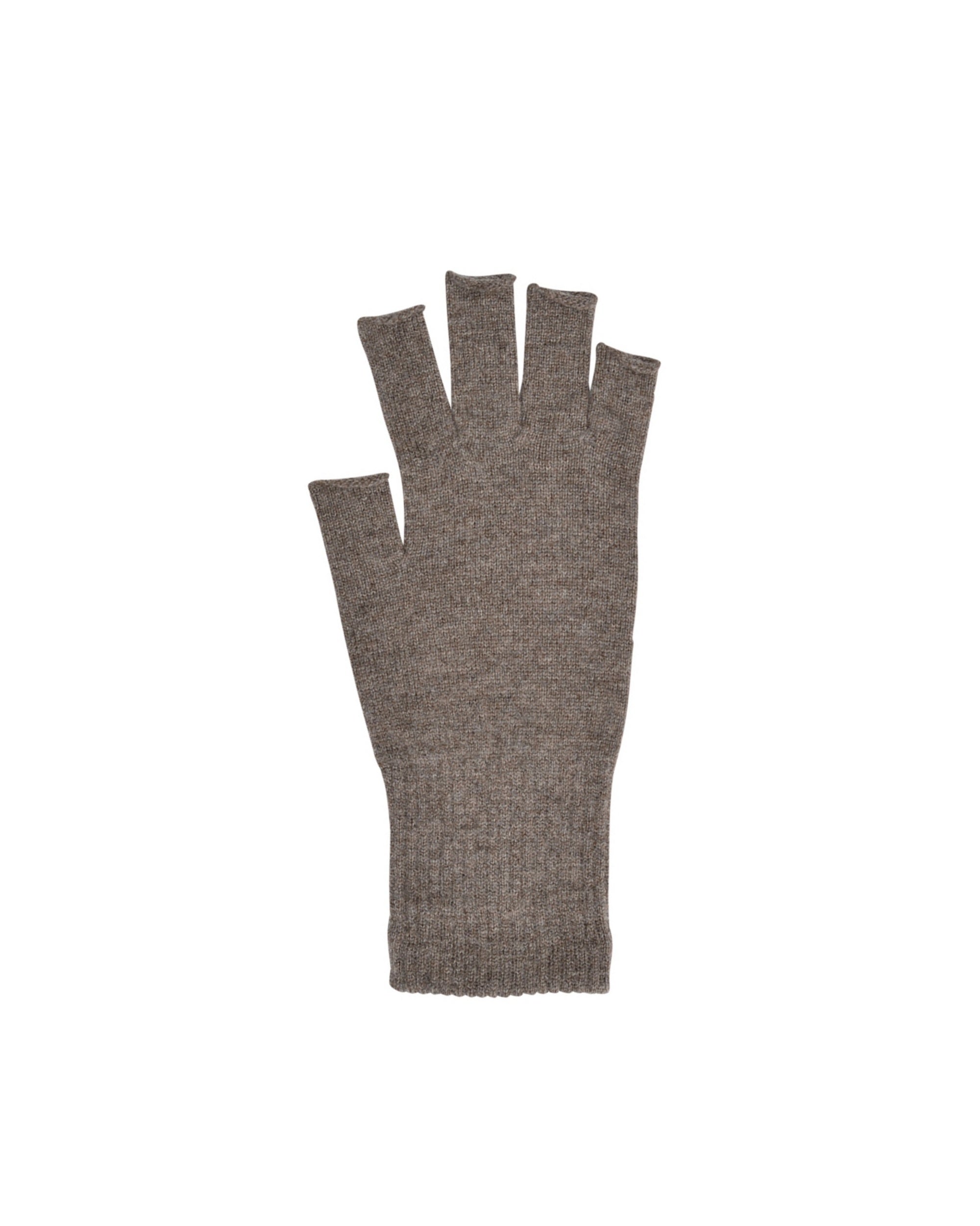 merino wool fingerless gloves by nishiguchi kutsushita