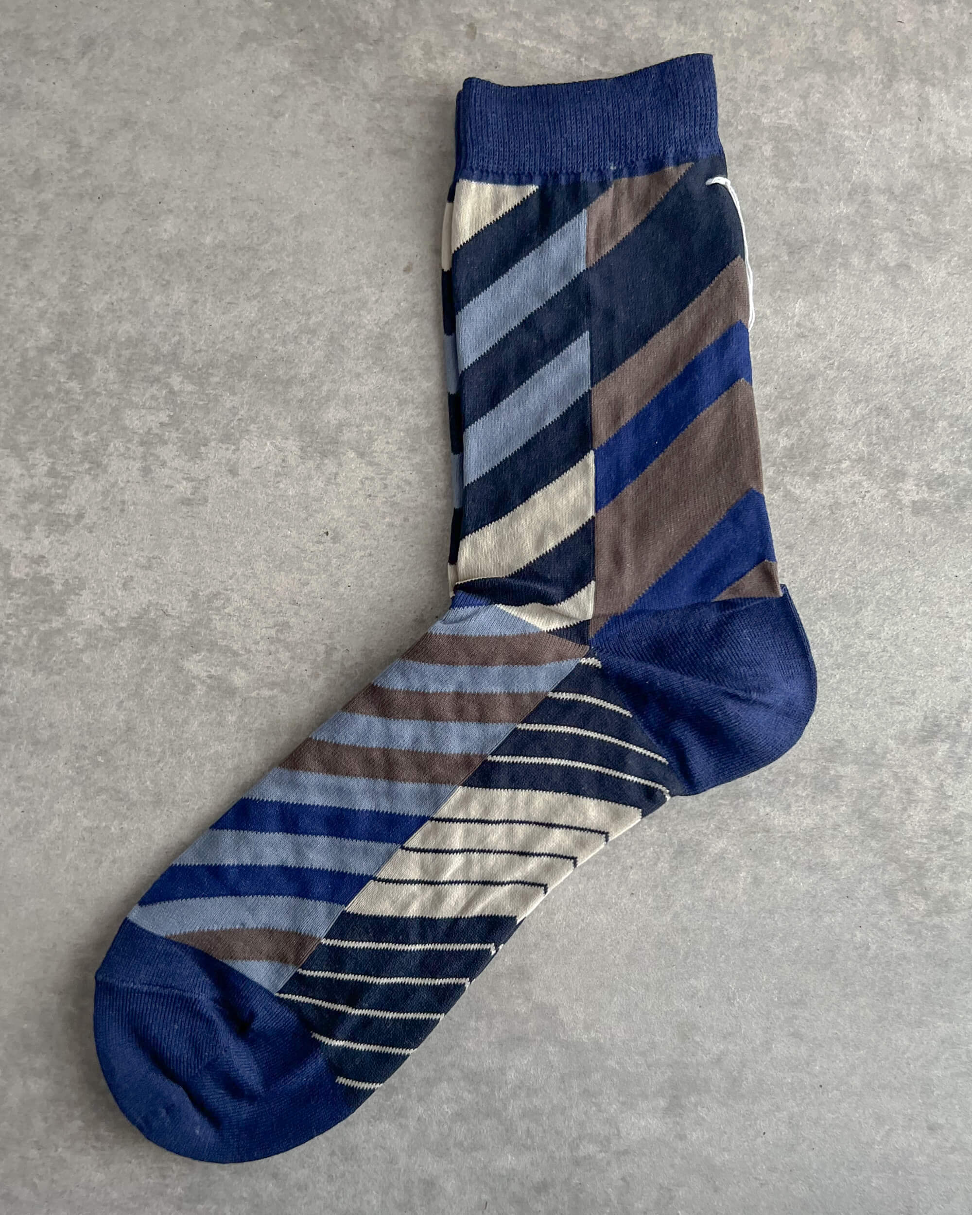 Nuno sock with traditional Japanese patterns