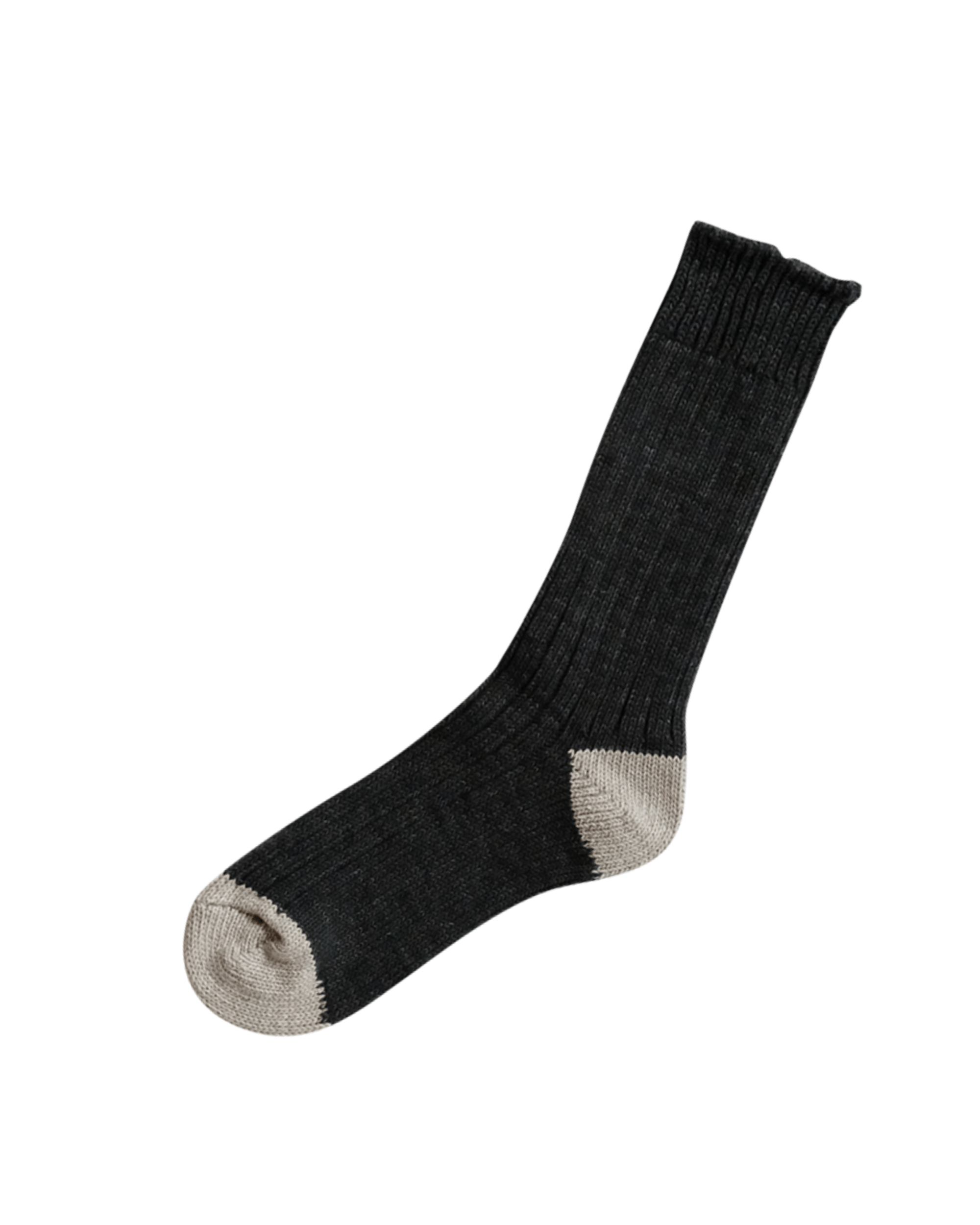 nishiguchi kutsushita : boston cotton ribbed sock