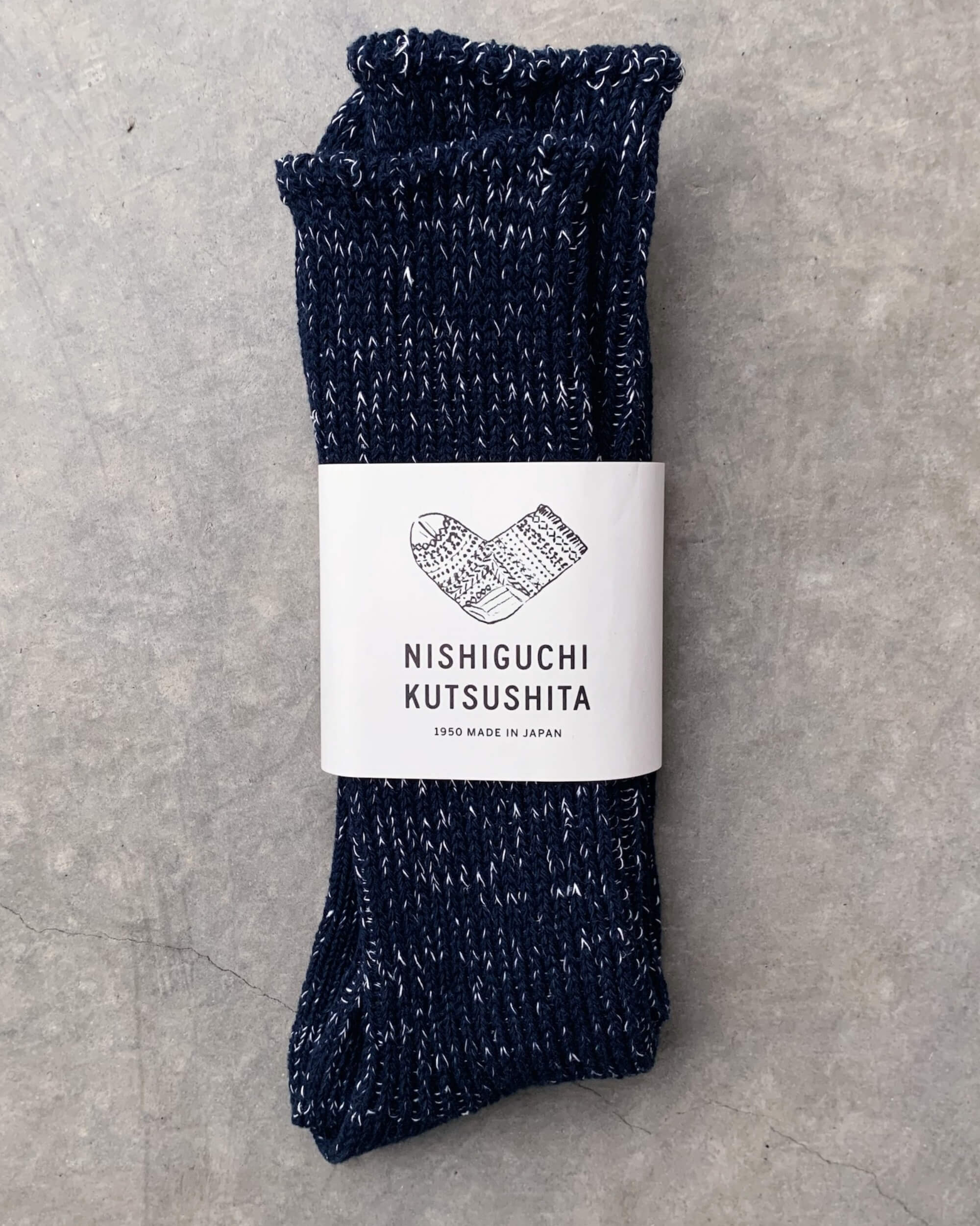 nishiguchi kutsushita : boston hemp cotton socks