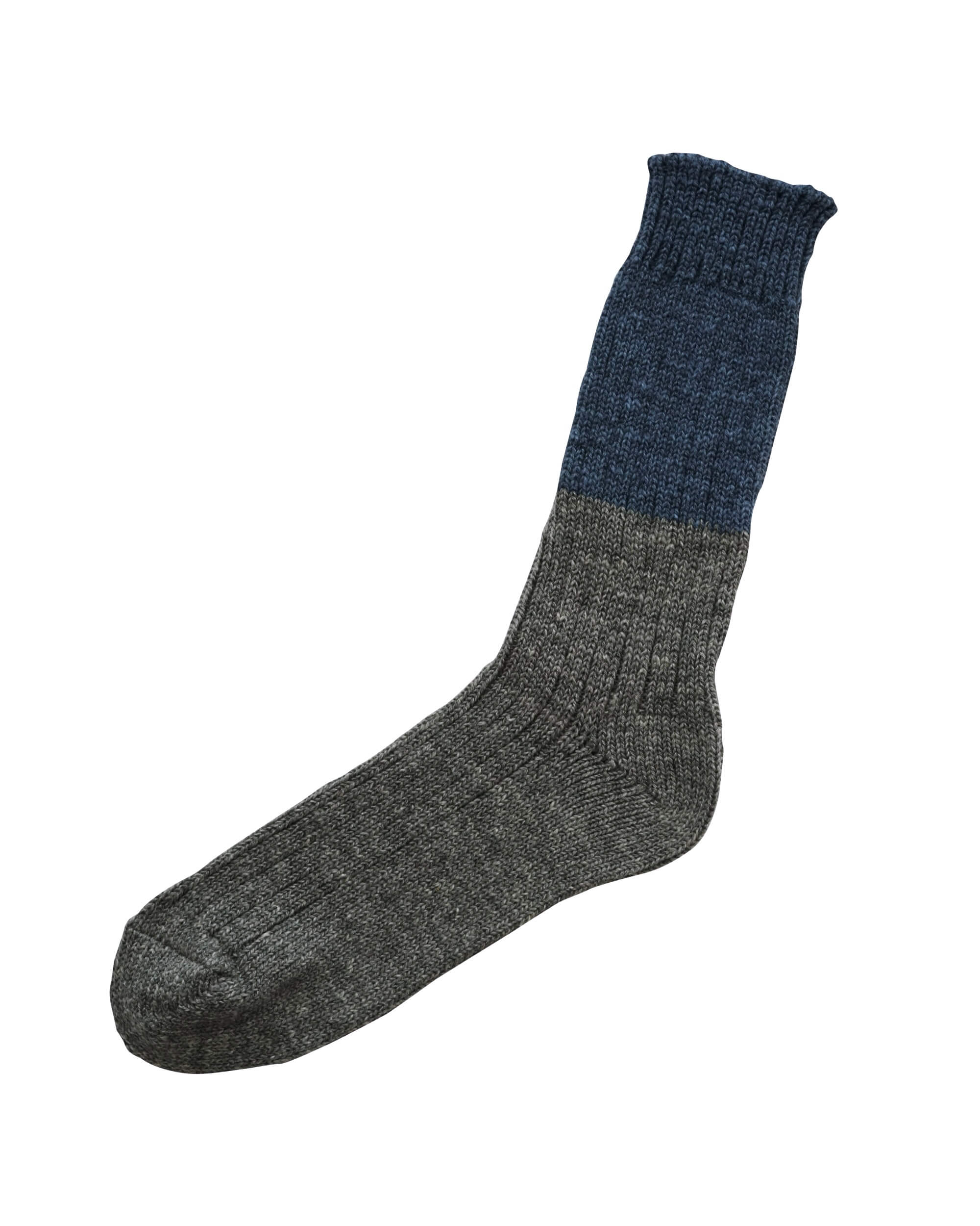 nishiguchi kutsushita : boston wool cotton slab socks