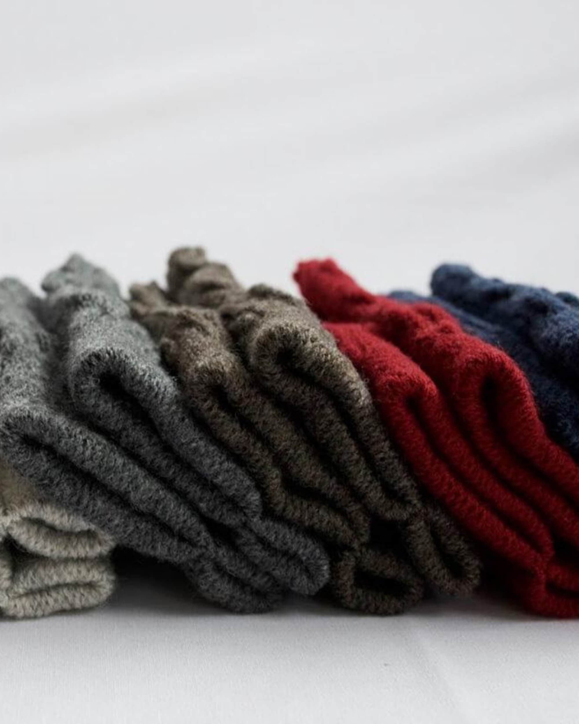 japanese wool arm warmers
