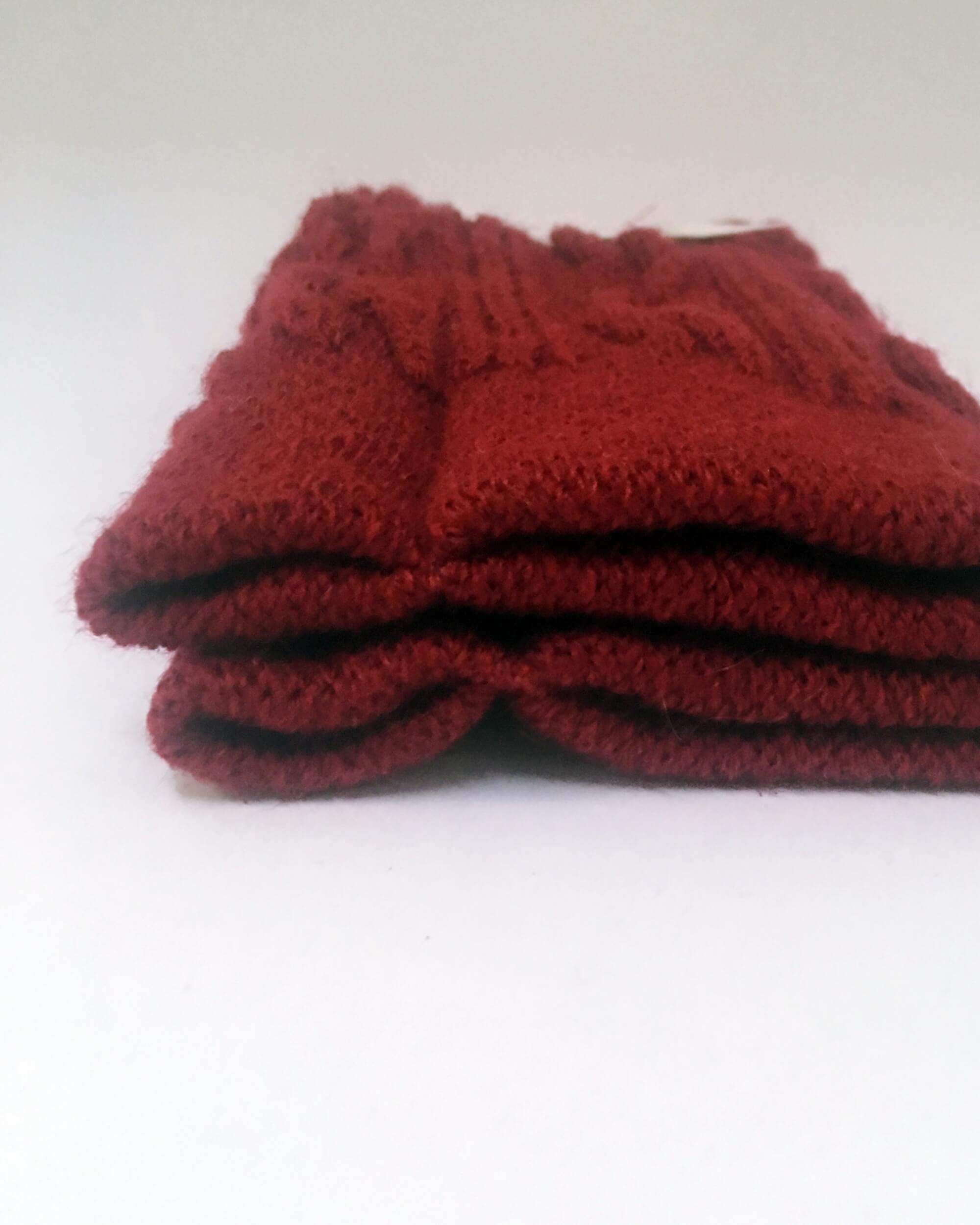 japanese knit wool gloves