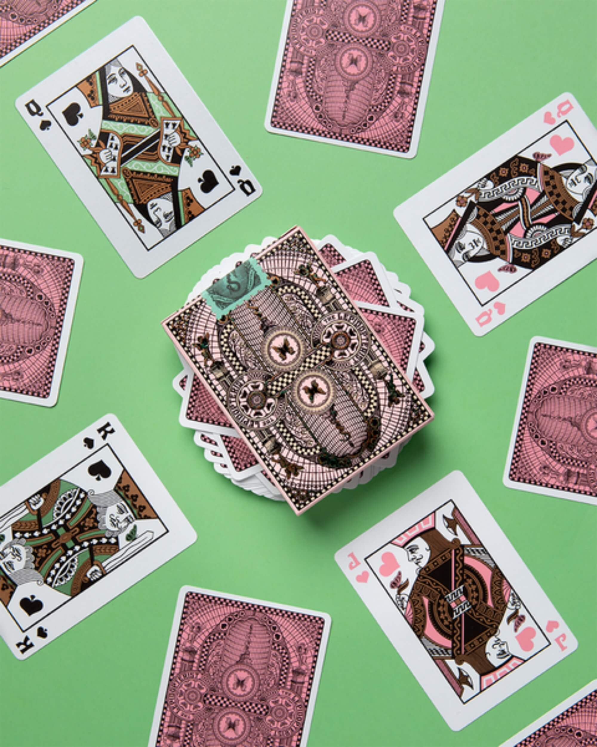 art of play : the lepidopterist playing cards