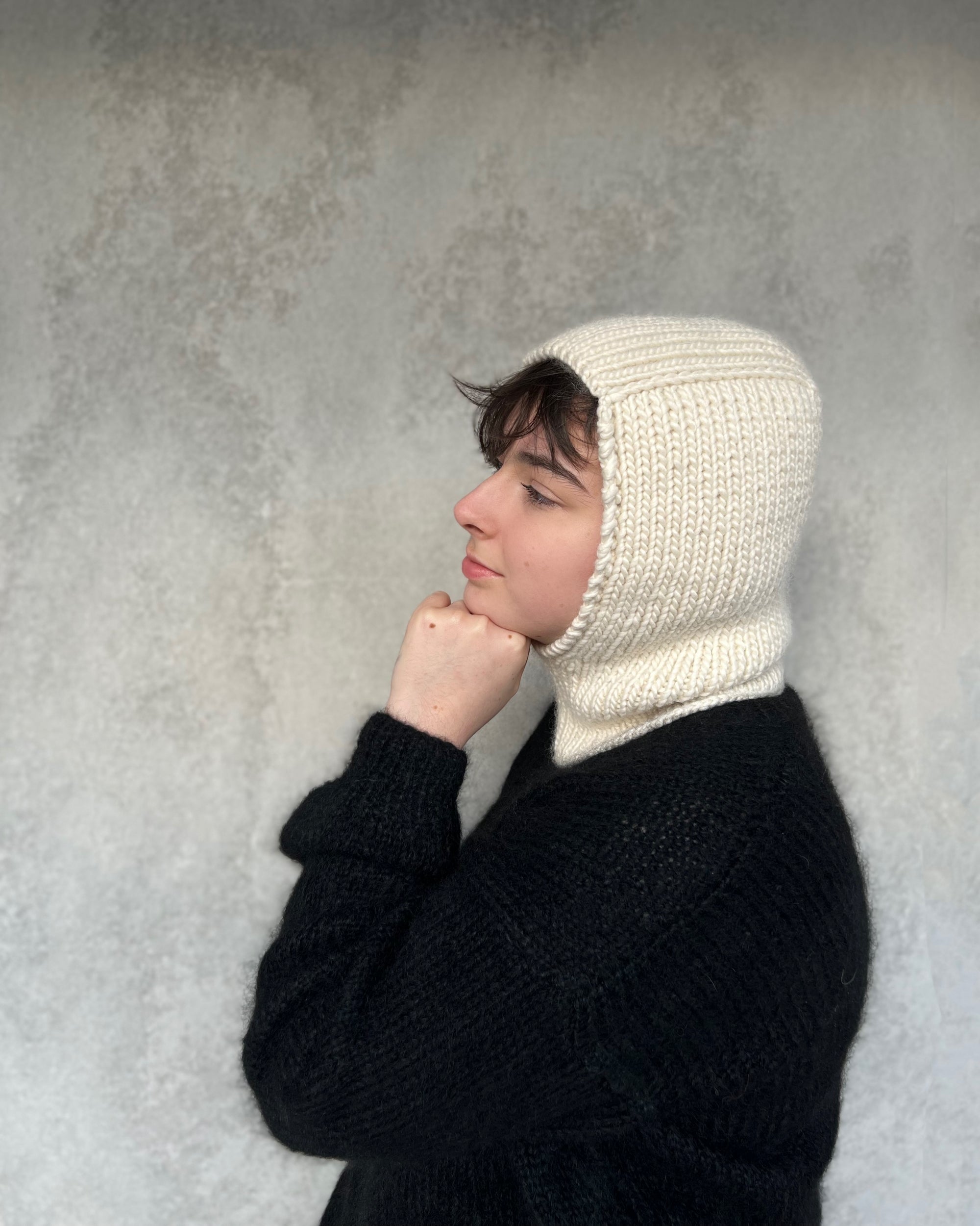 cashmere wool hood