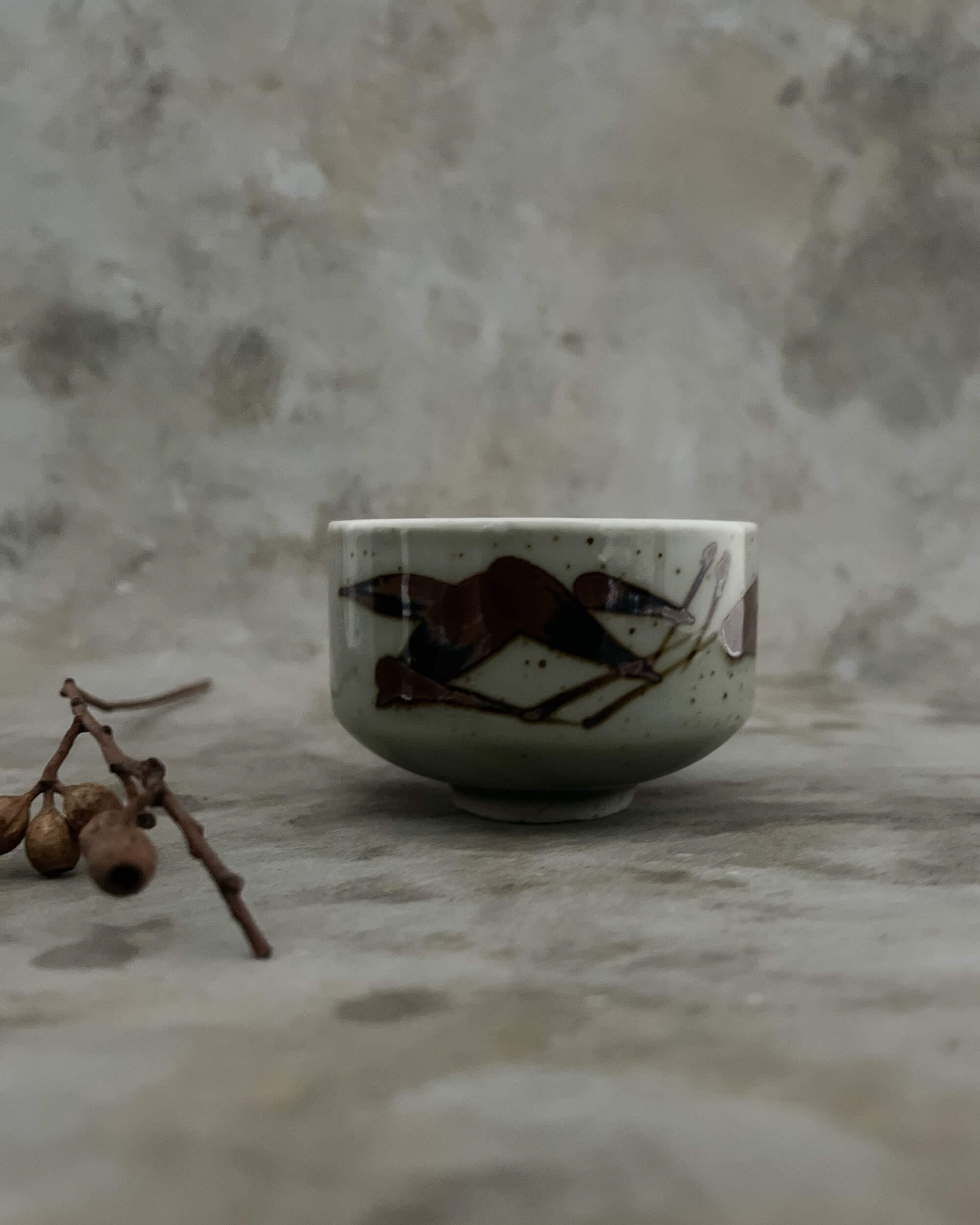 vintage japanese ceramic cup