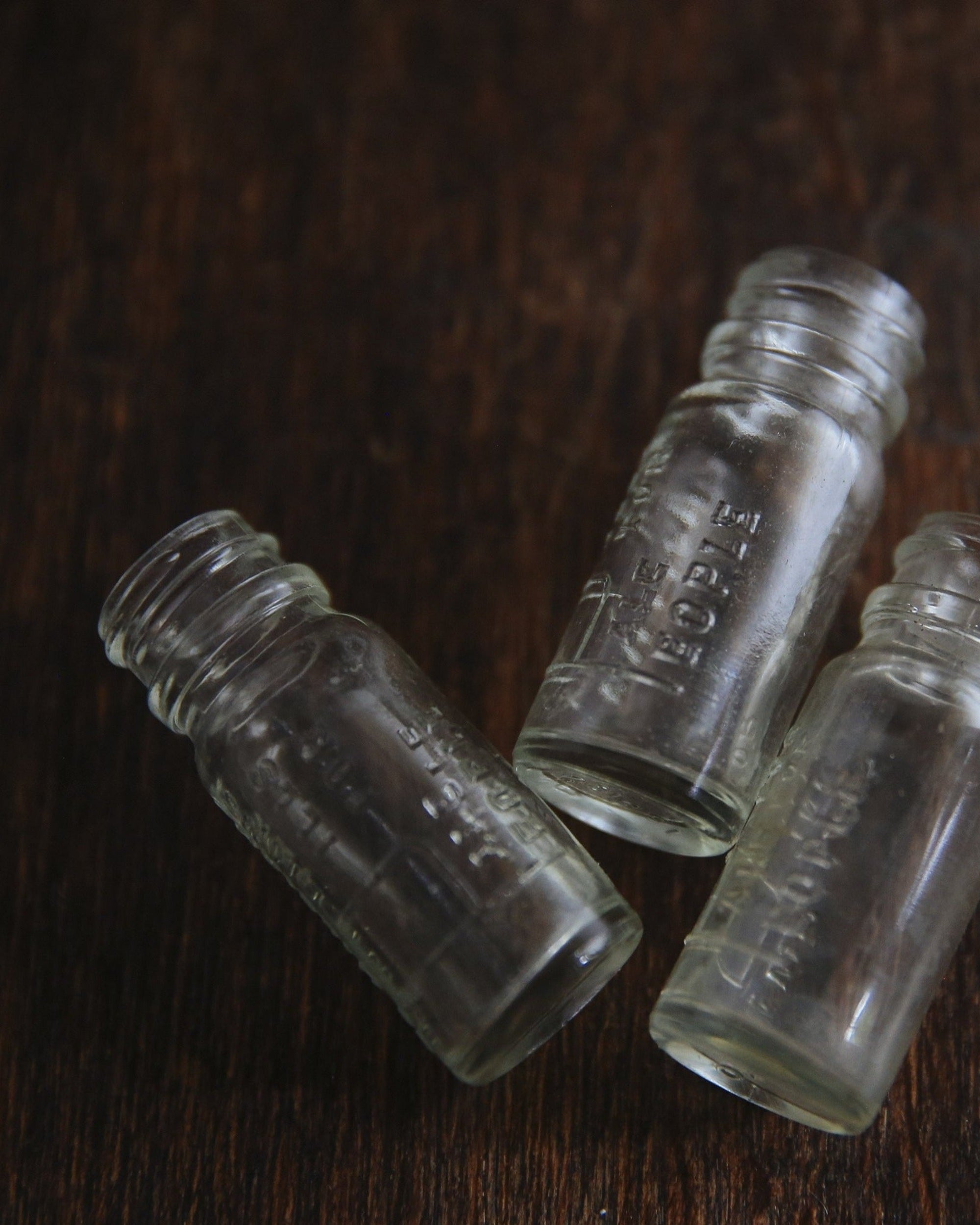 vintage japanese glass bottles